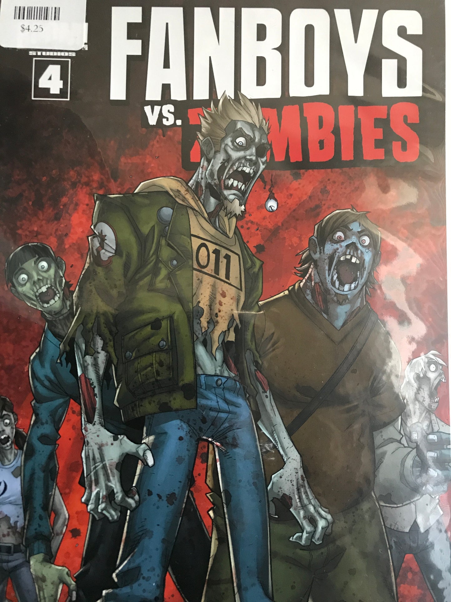 Fanboys vs. Zombies (2012 Boom) #4B