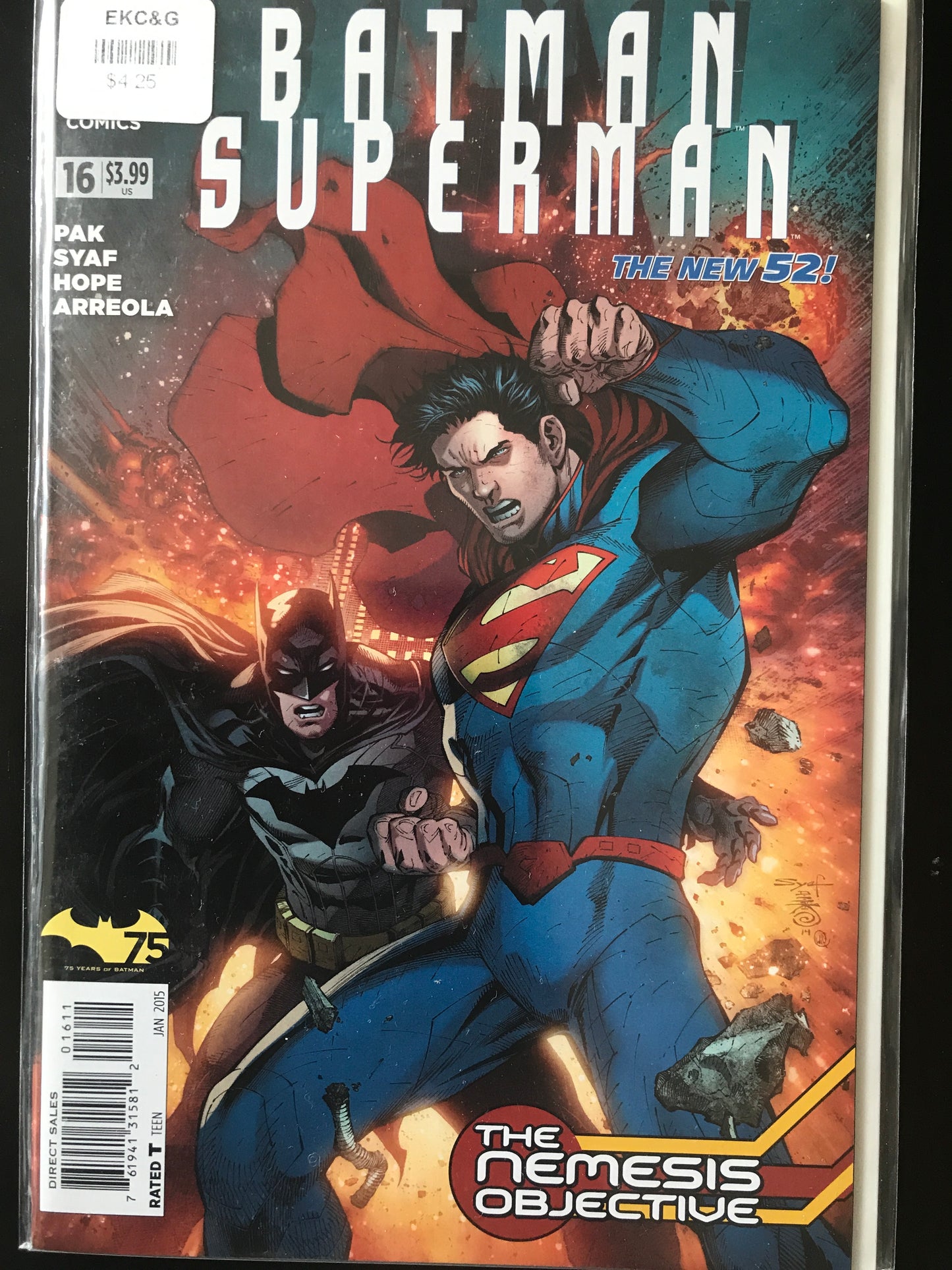 Batman Superman (2013 DC) #16A