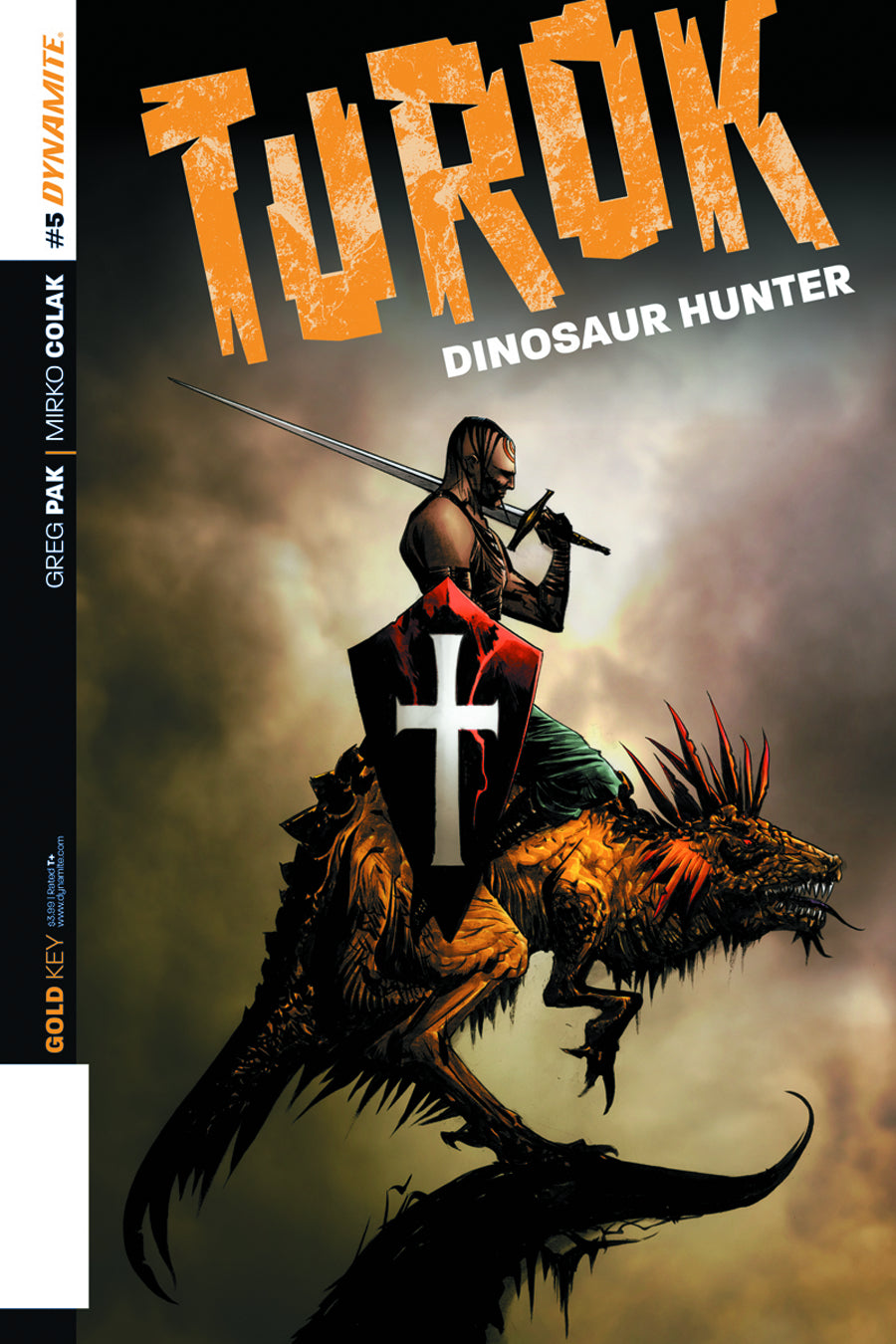 Turok Dinosaur Hunter (2014 Dynamite) #5B