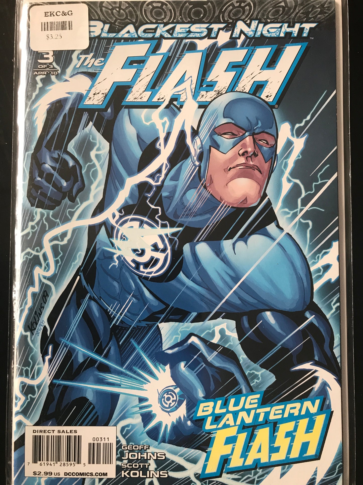 Blackest Night Flash (2009) #3A