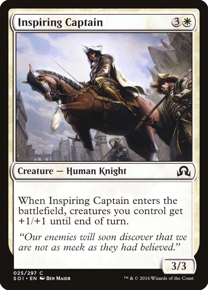 Inspiring Captain (set of 4)