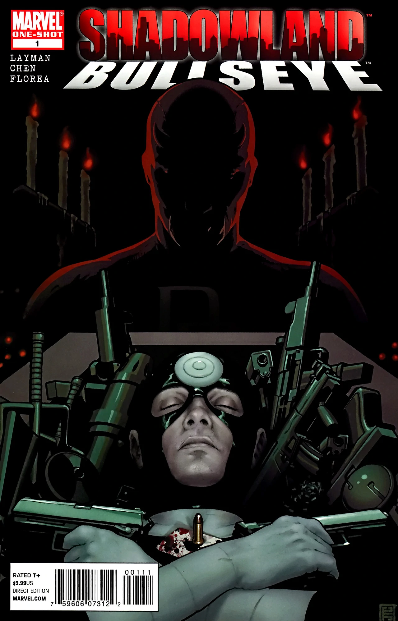 Shadowland Bullseye (2010) #1A