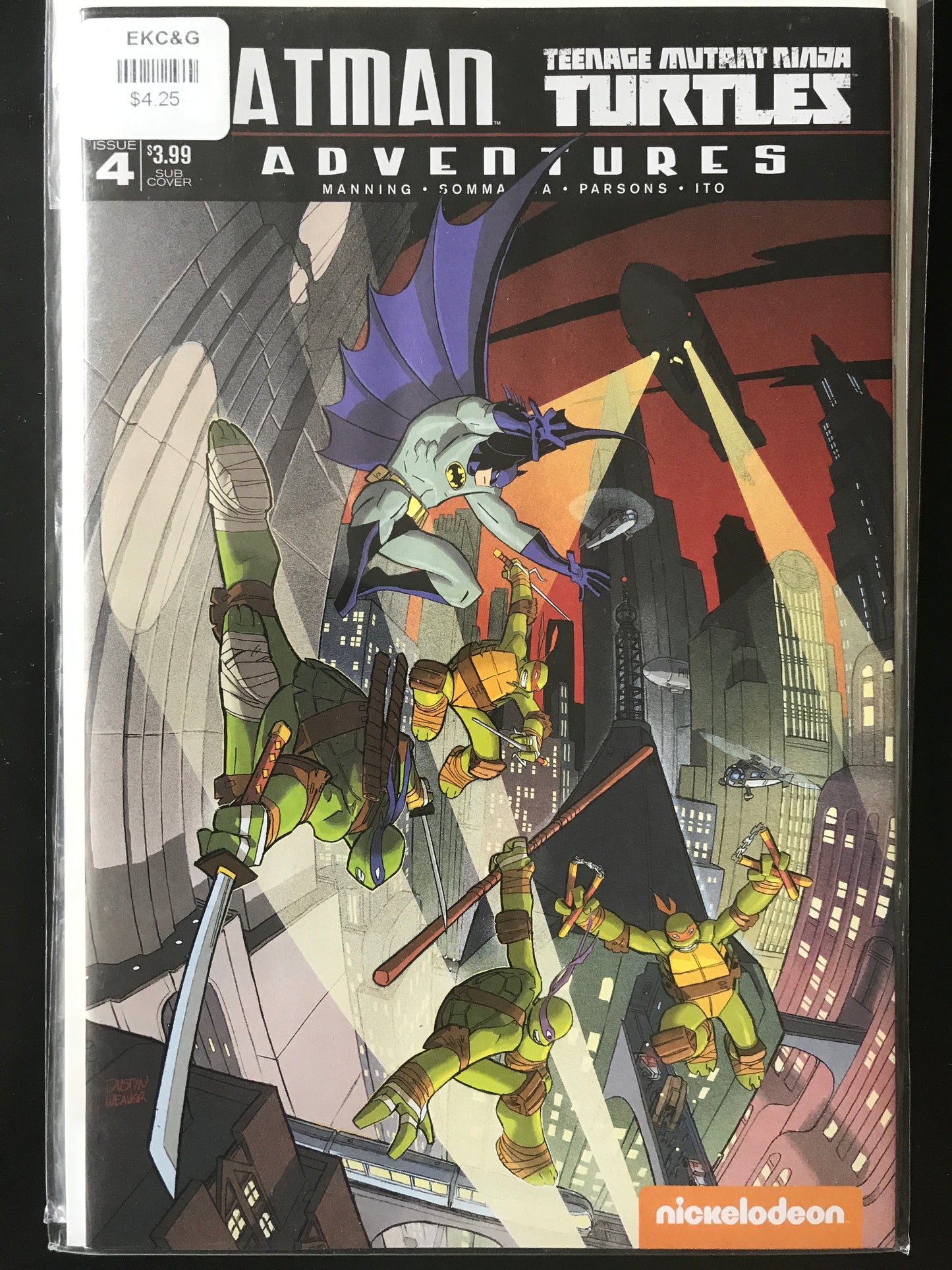 Batman Teenage Mutant Ninja Turtles Adventures (2016 IDW) #4SUB