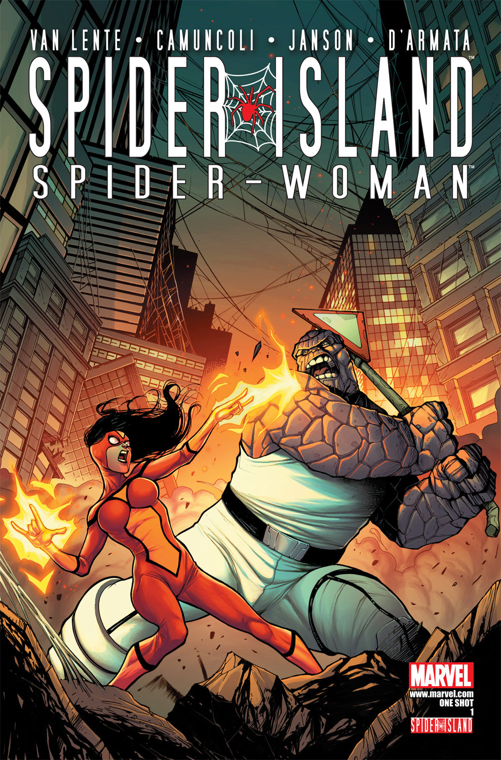 Spider-Island Spider-Woman (2011 Marvel) #1