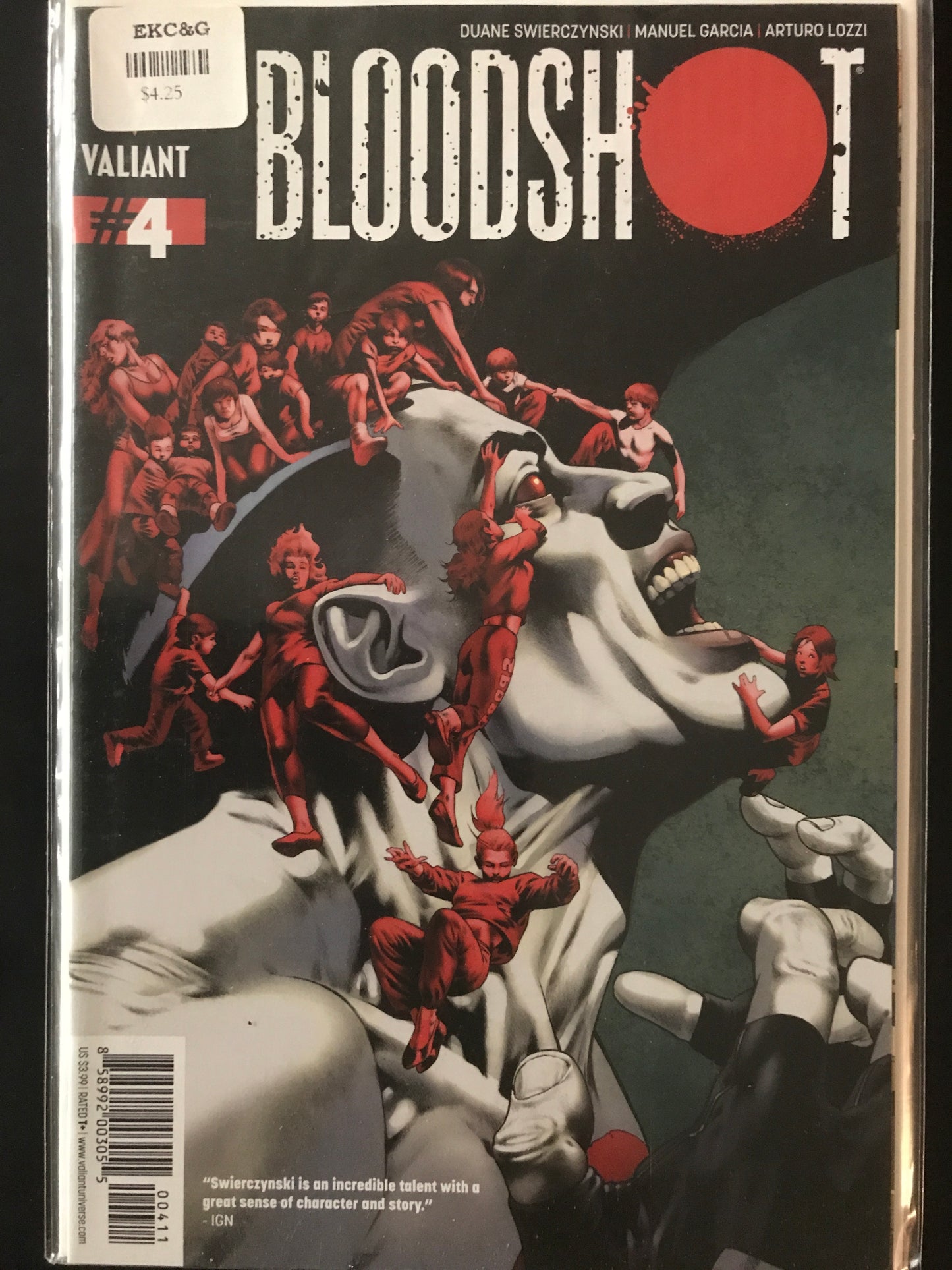 Bloodshot and Hard Corps (2012 3rd Series) #4A