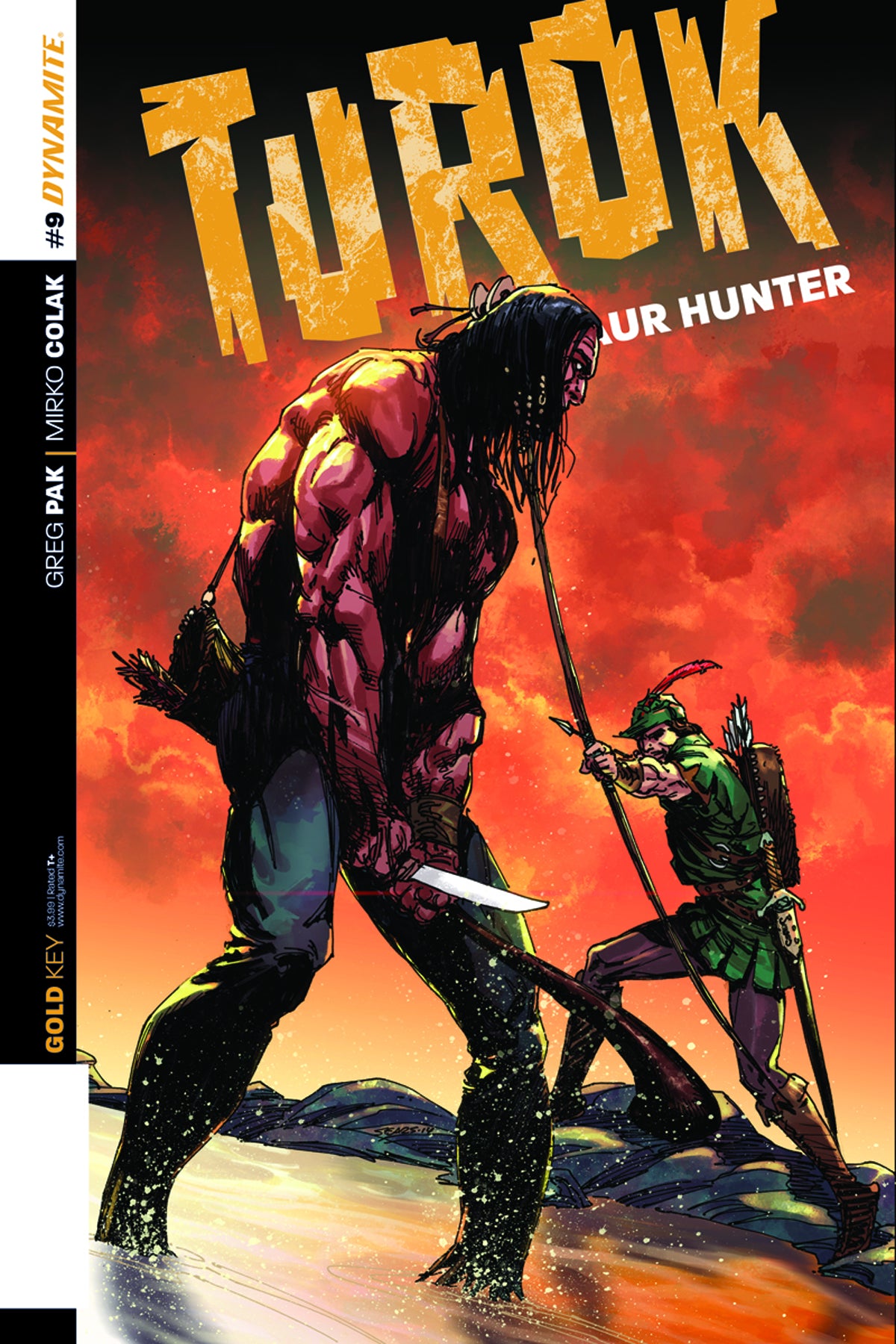 Turok Dinosaur Hunter (2014 Dynamite) #9A
