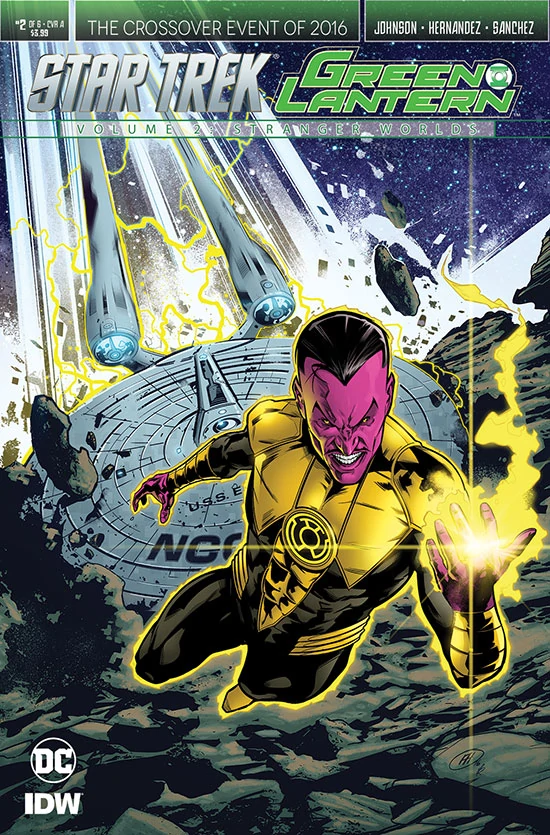 Star Trek Green Lantern #2 Alt Cover