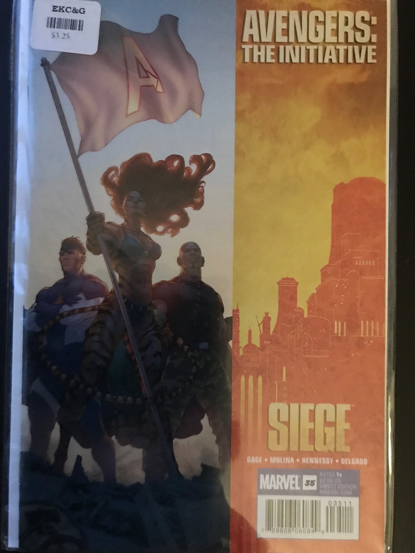 vengers The Initiative (2007-2010 Marvel) #35