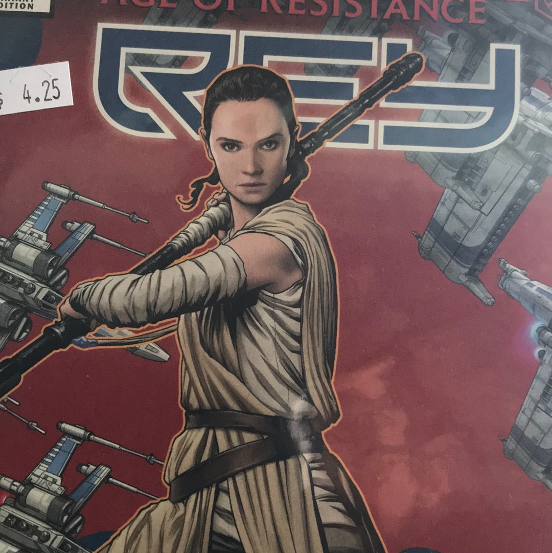 Star Wars Age of Resistance Rey (2019 Marvel) #1B