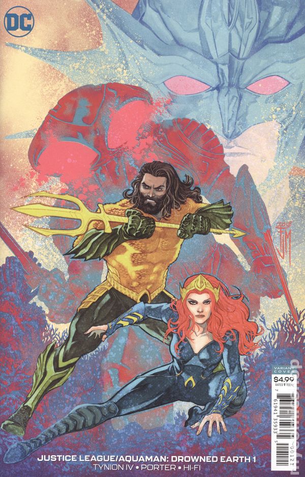 Justice League Aquaman Drowned Earth (2018 DC) #1B