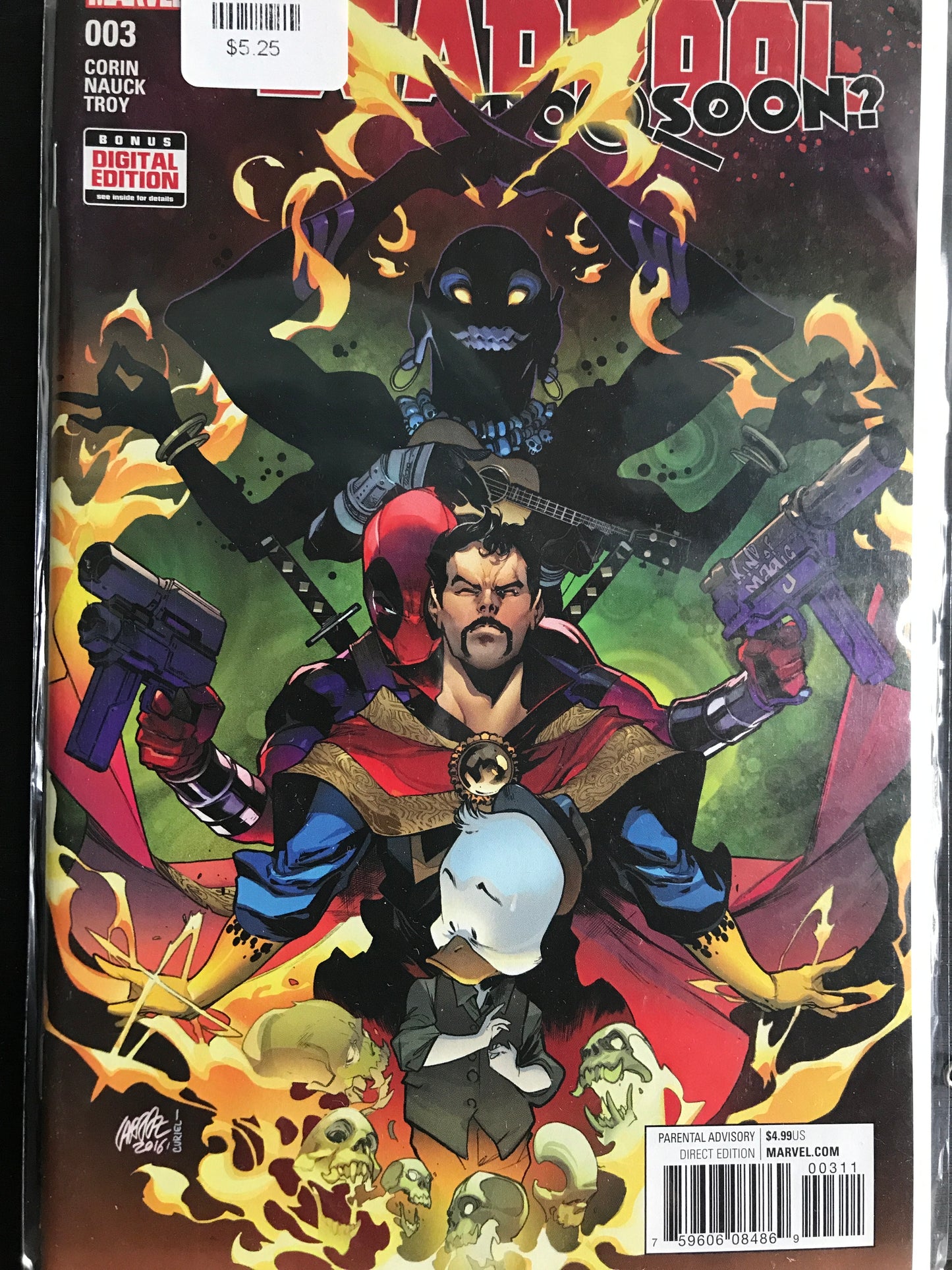 Deadpool Too Soon (2016) #3A