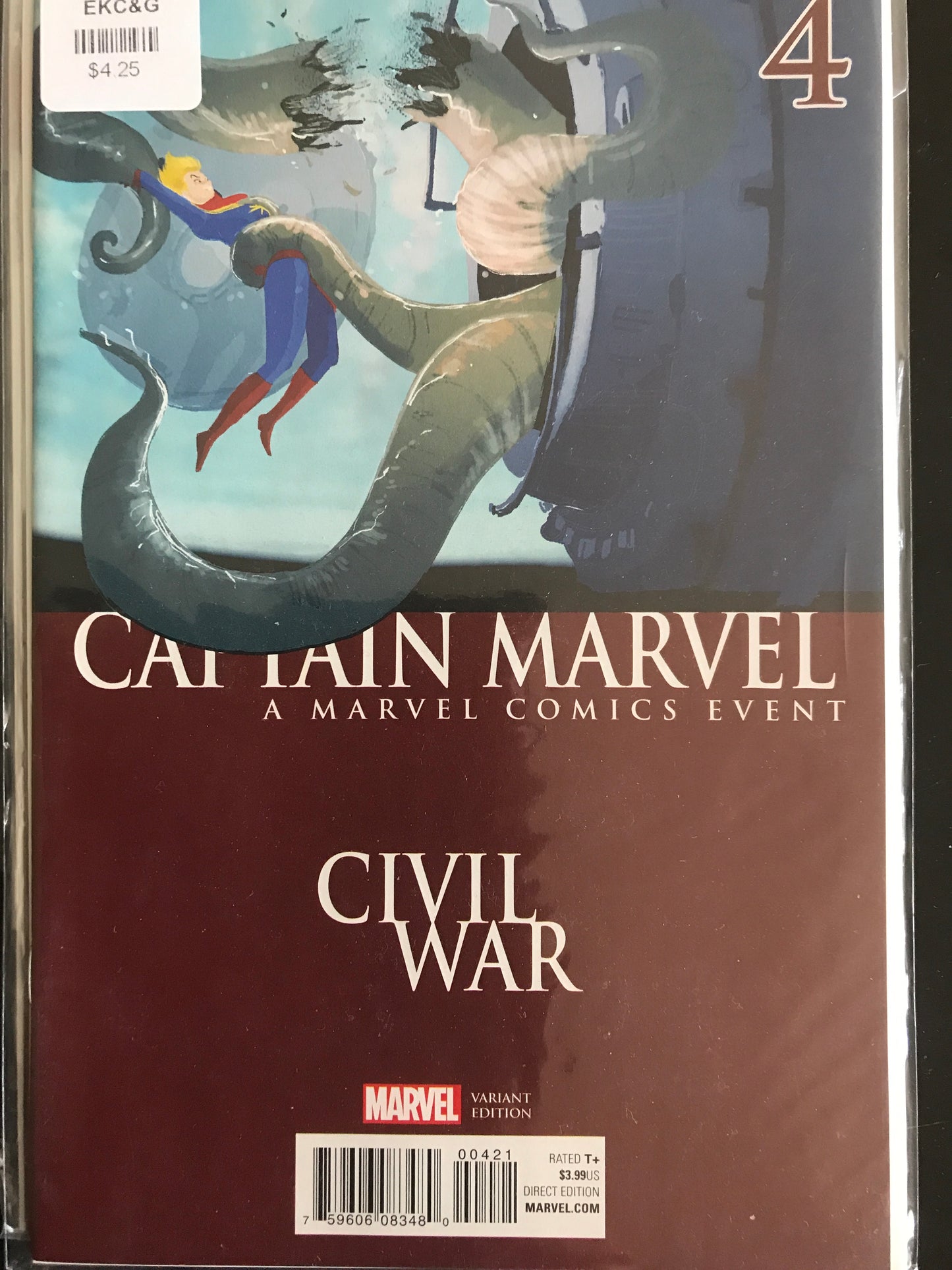 Captain Marvel (2016) #4B