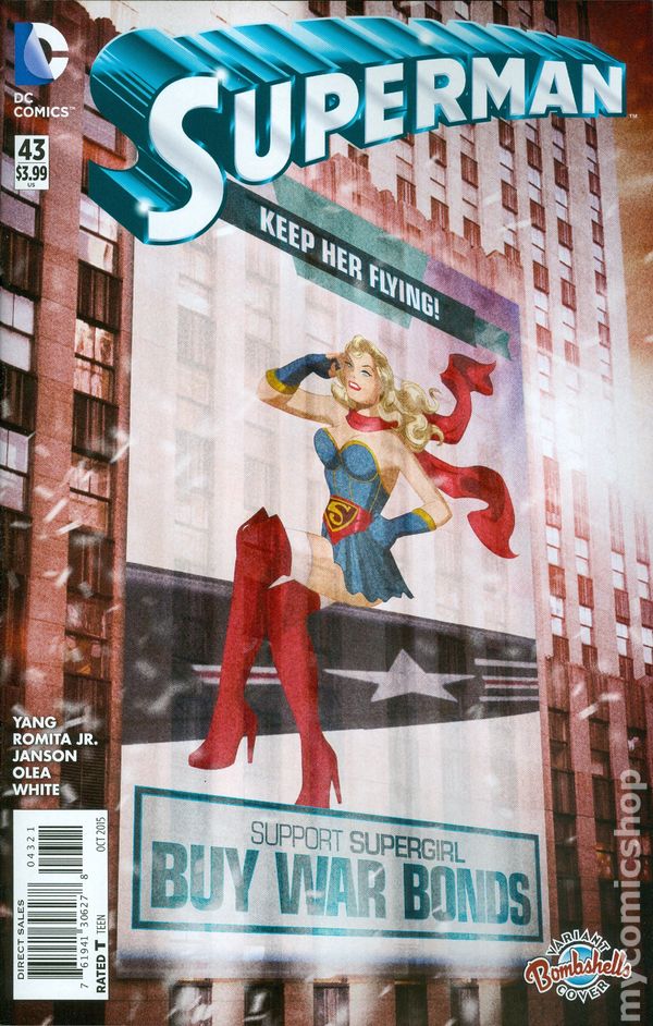 Superman (2011 3rd Series) #43B