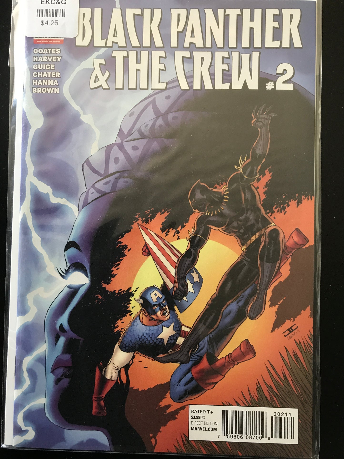 Black Panther and the Crew (2017) #2A