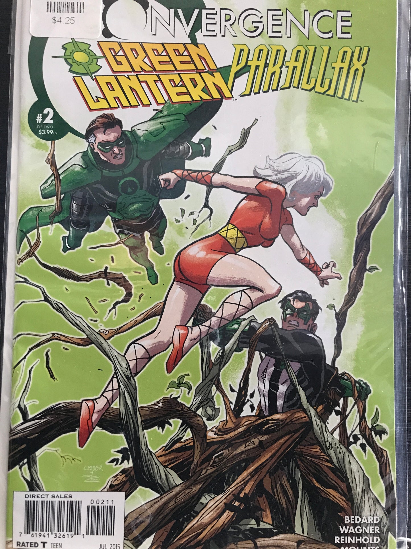Convergence Green Lantern Parallax (2015 DC) #2A