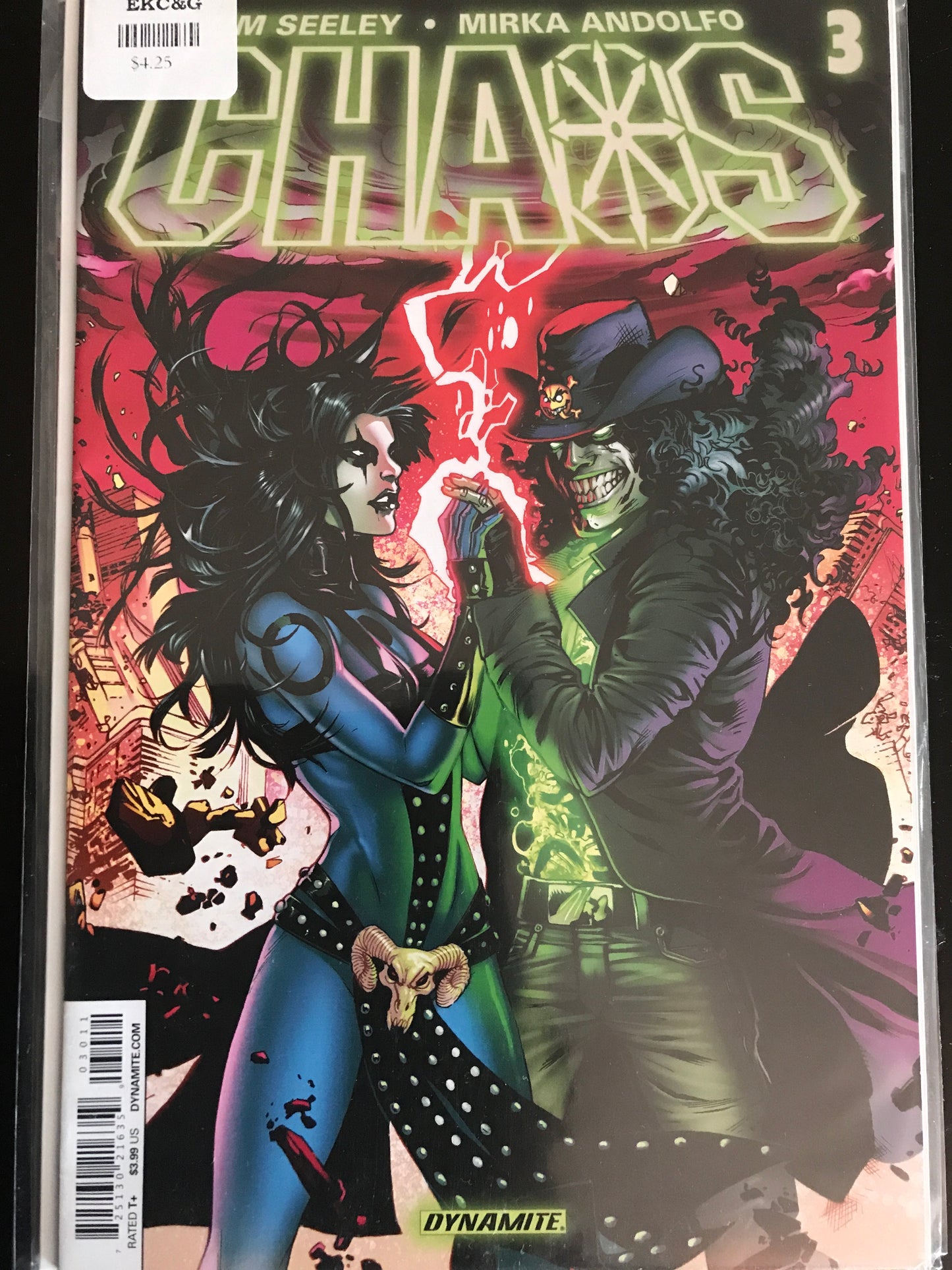 Chaos (2014 Dynamite) #3