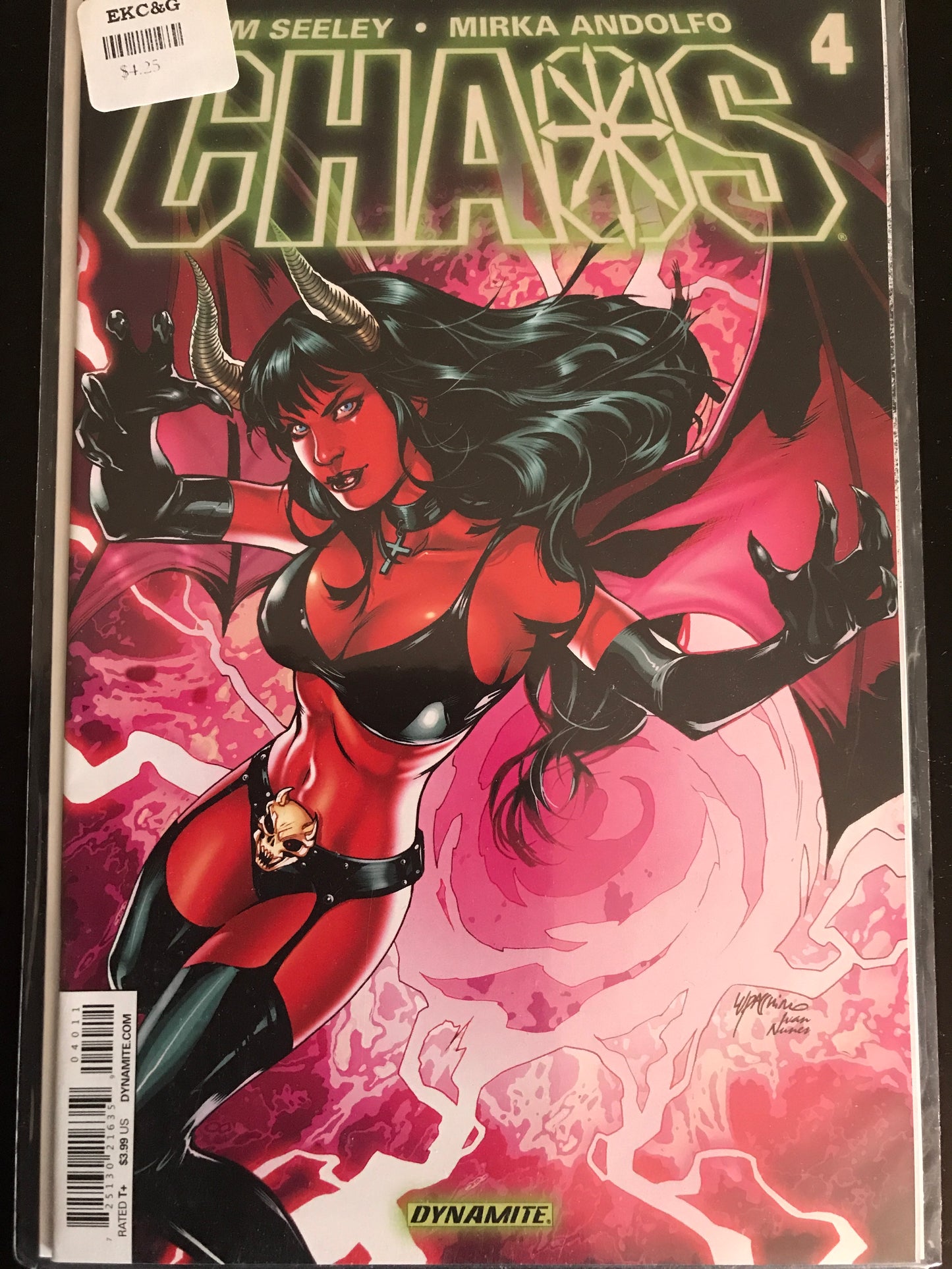 Chaos (2014 Dynamite) #4