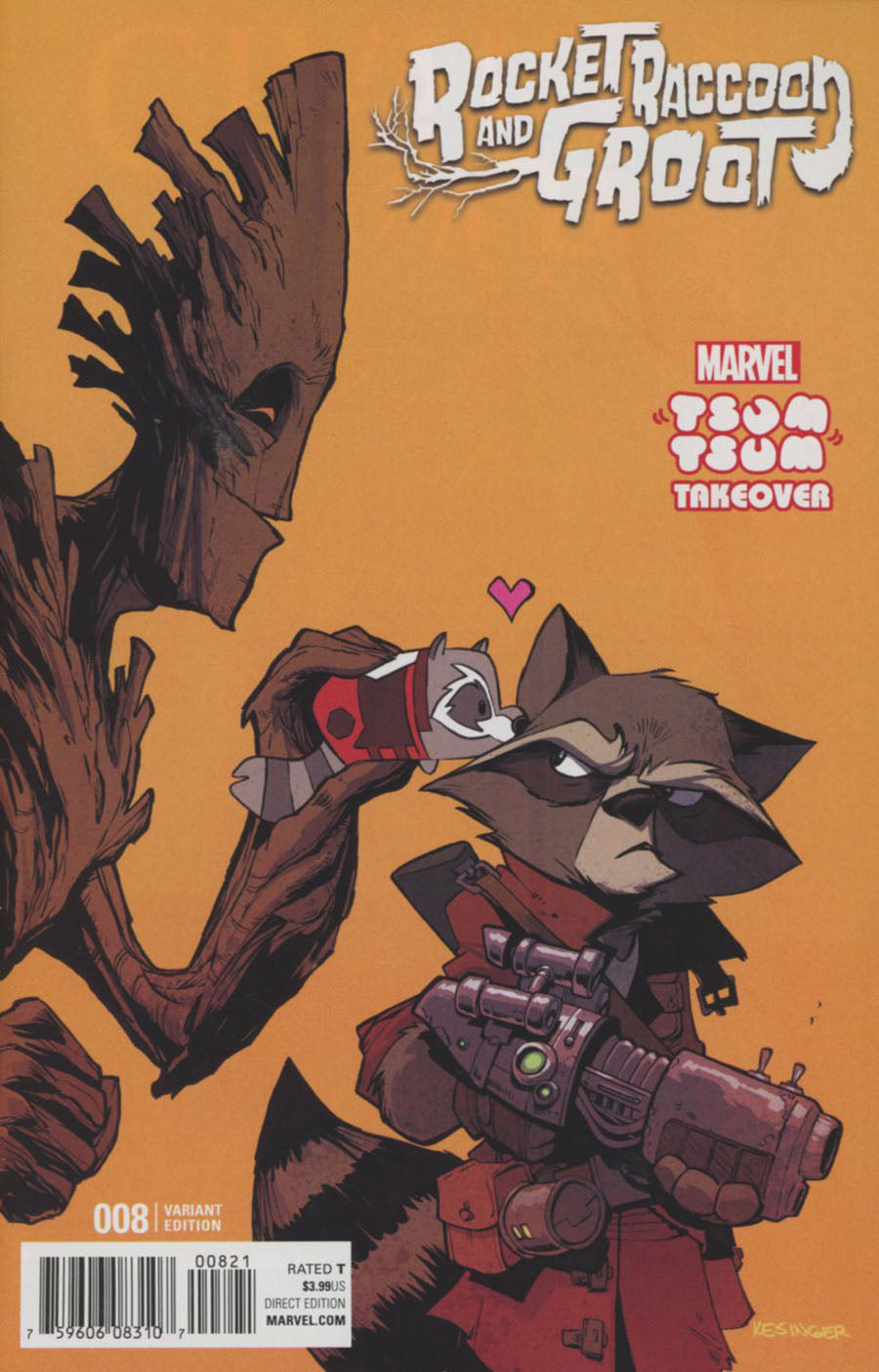 Rocket Raccoon and Groot (2016) #8