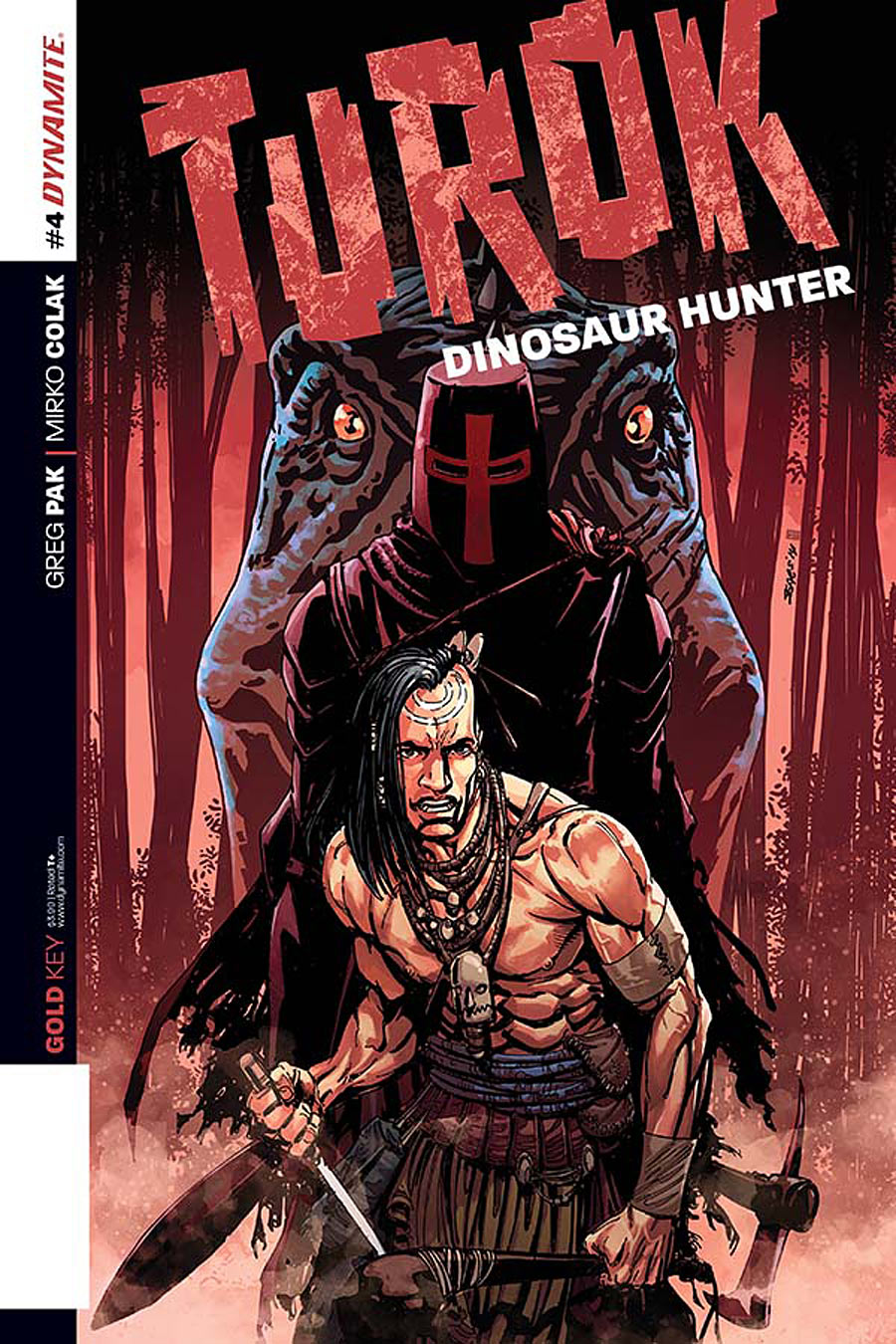 Turok Dinosaur Hunter (2014 Dynamite) #4A