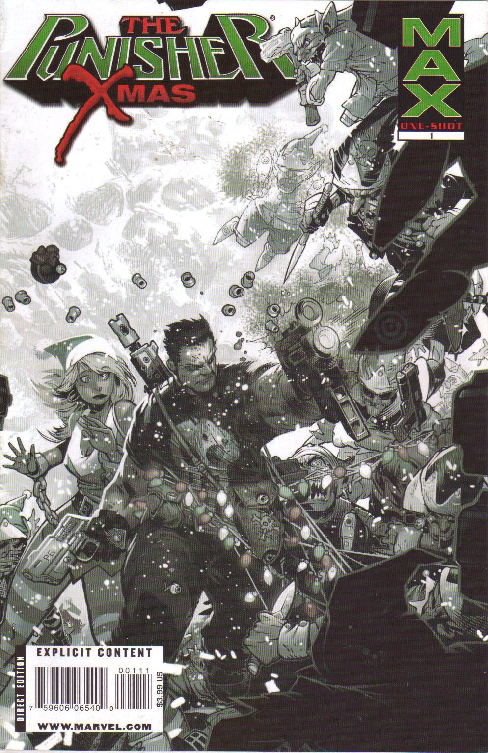 Punisher Max X-Mas Special (2008) #2008A