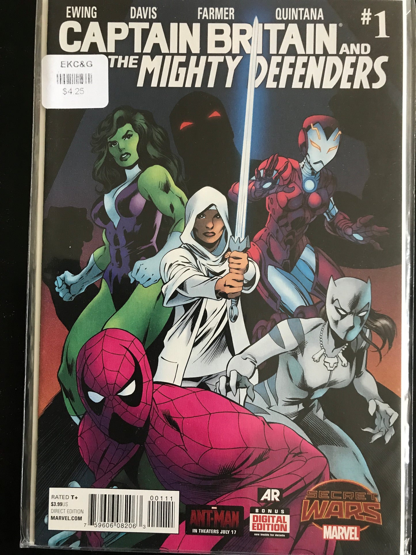 Captain Britain and the Mighty Defenders (2015 Marvel) #1A