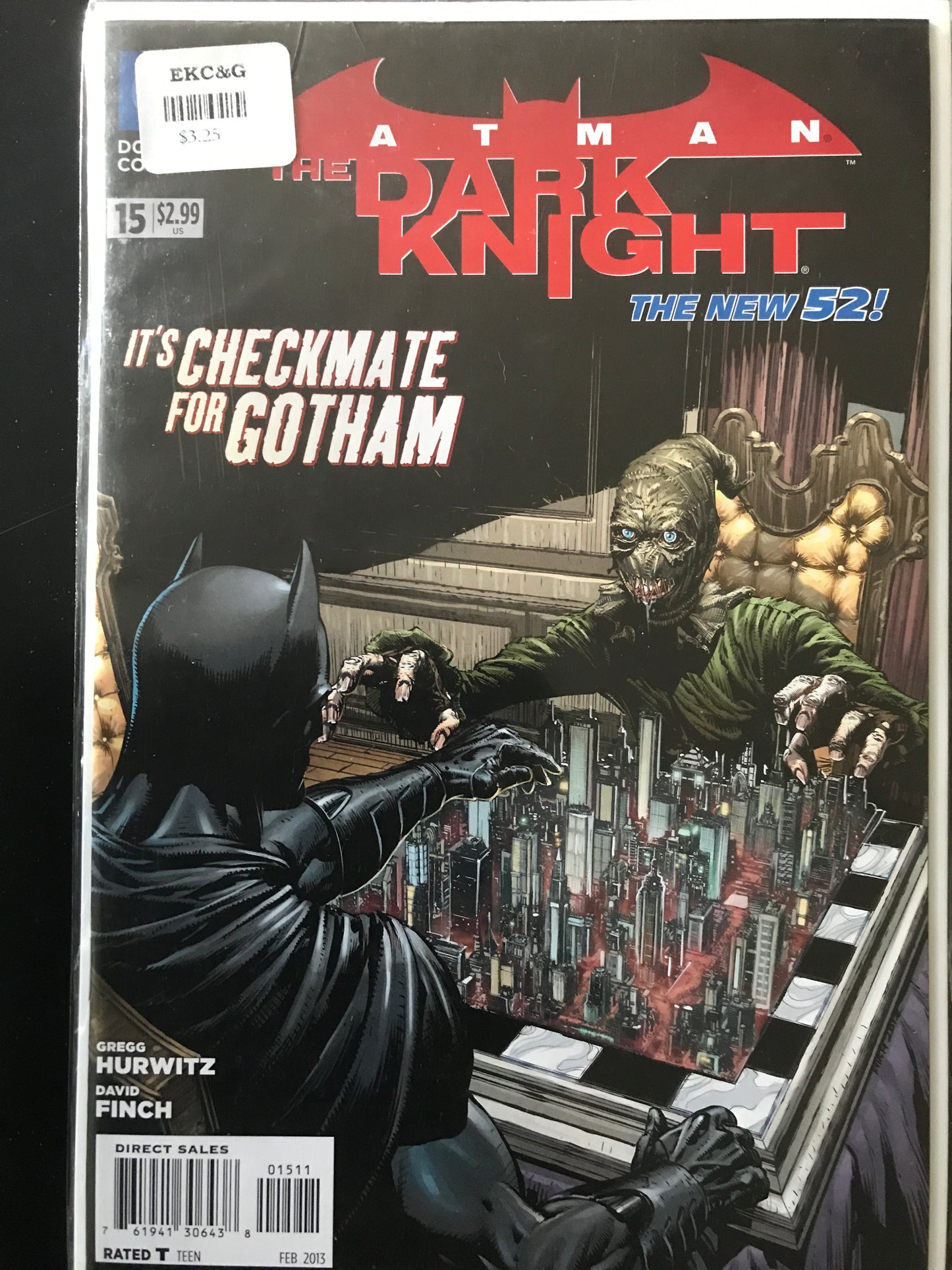 Batman The Dark Knight (2011 2nd Series) #15A