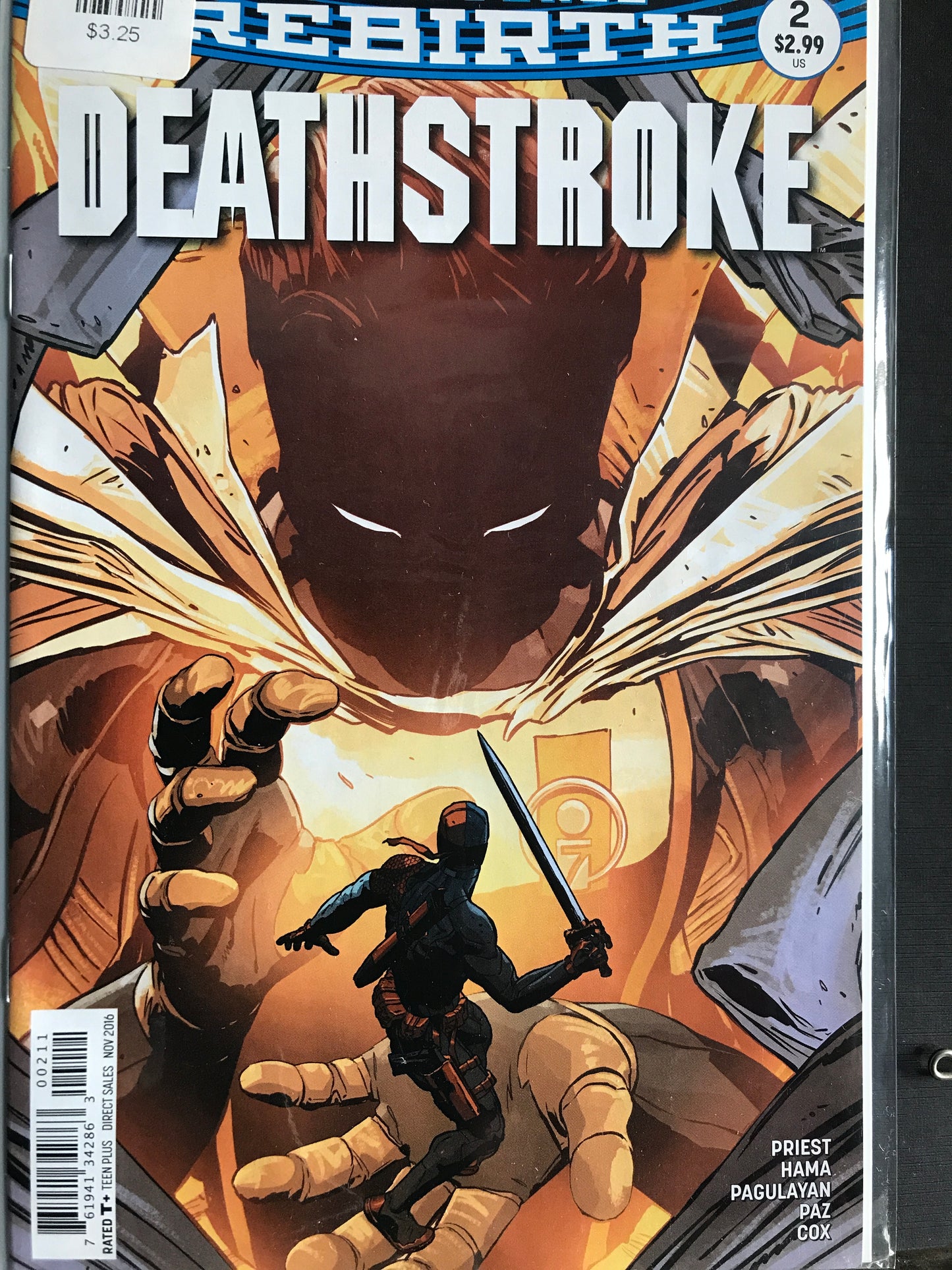 Deathstroke (2016 3rd Series) #2A