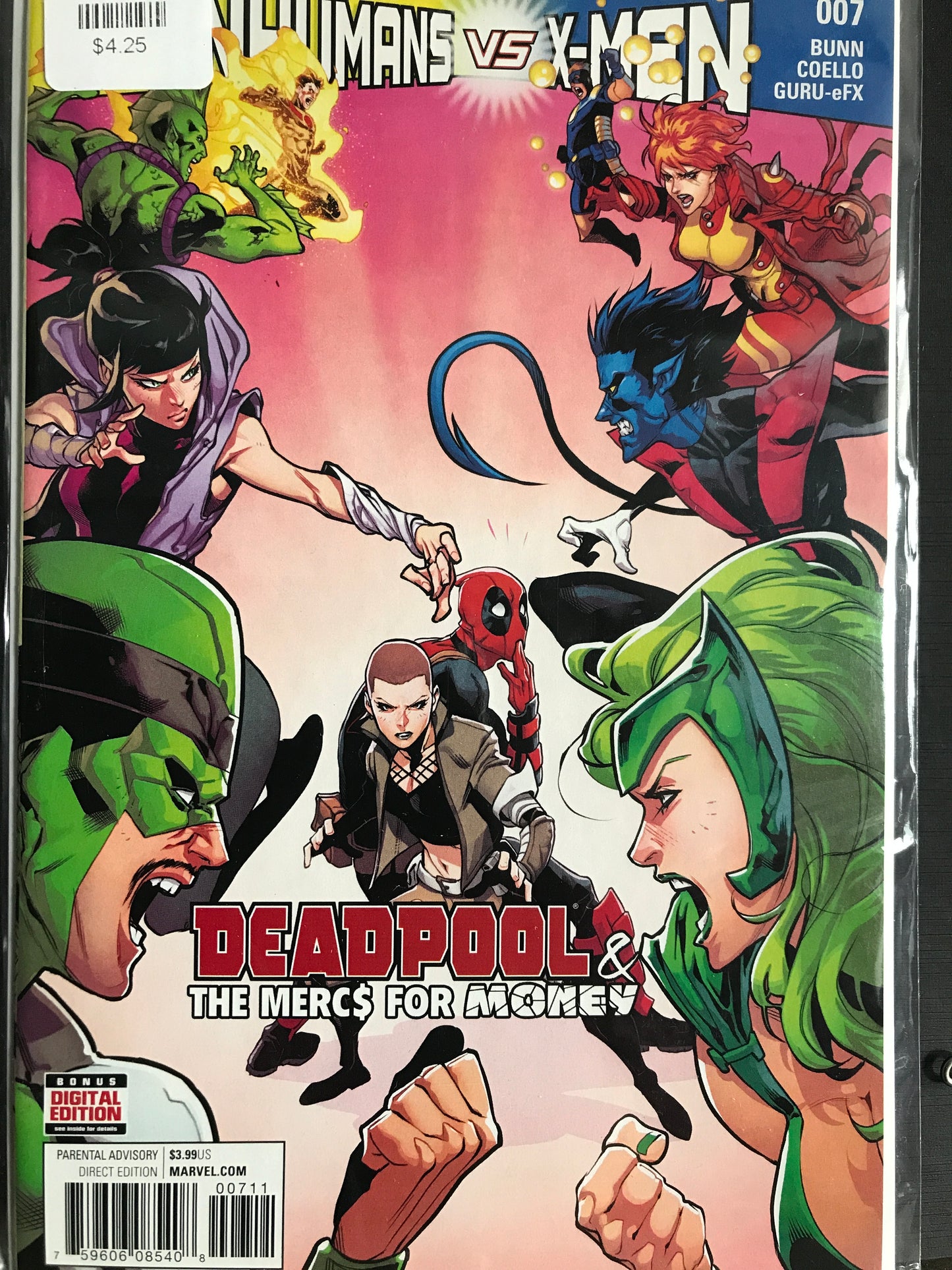 Deadpool and the Mercs for Money (2016 Marvel 2nd Series) #7A