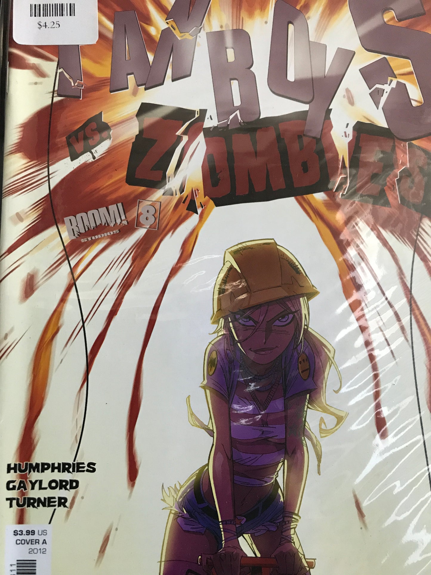 Fanboys vs. Zombies (2012 Boom) #8A