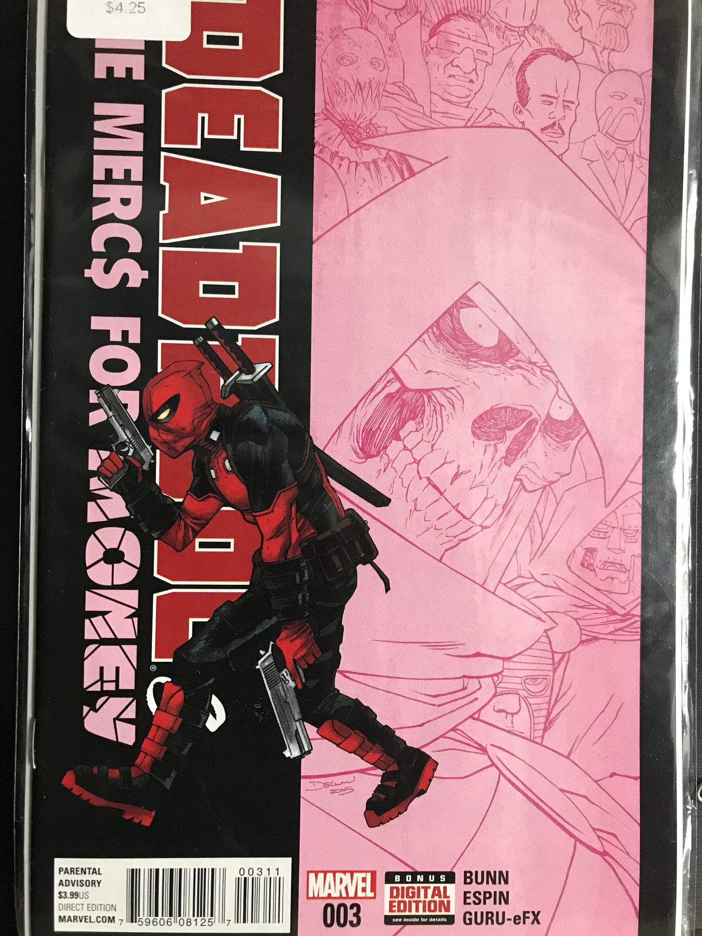 Deadpool and The Mercs for Money (2016 Marvel 1st Series) #3A