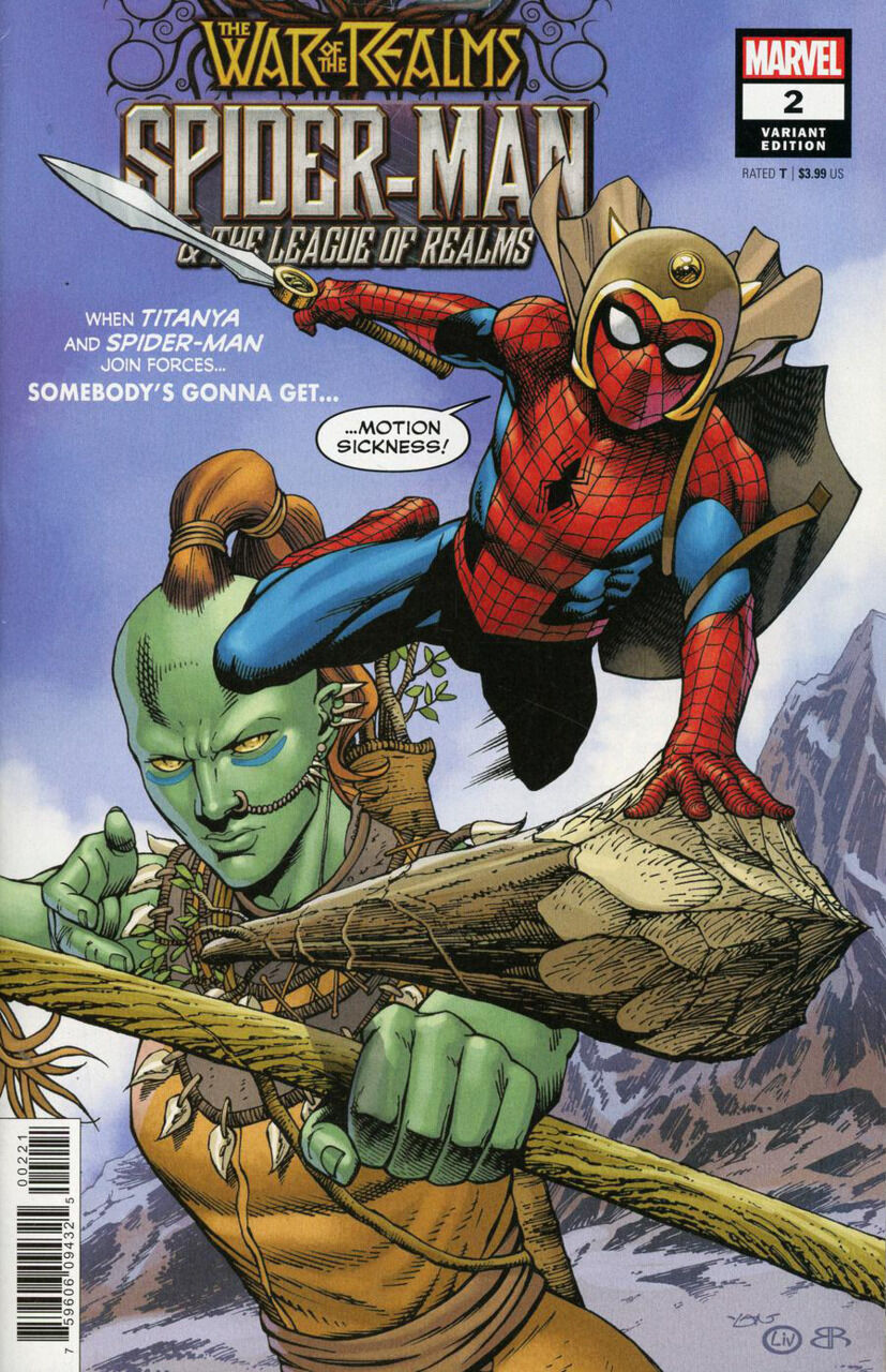 War of the Realms Spider-Man and the League of the Realms (2019 Marvel) #2B