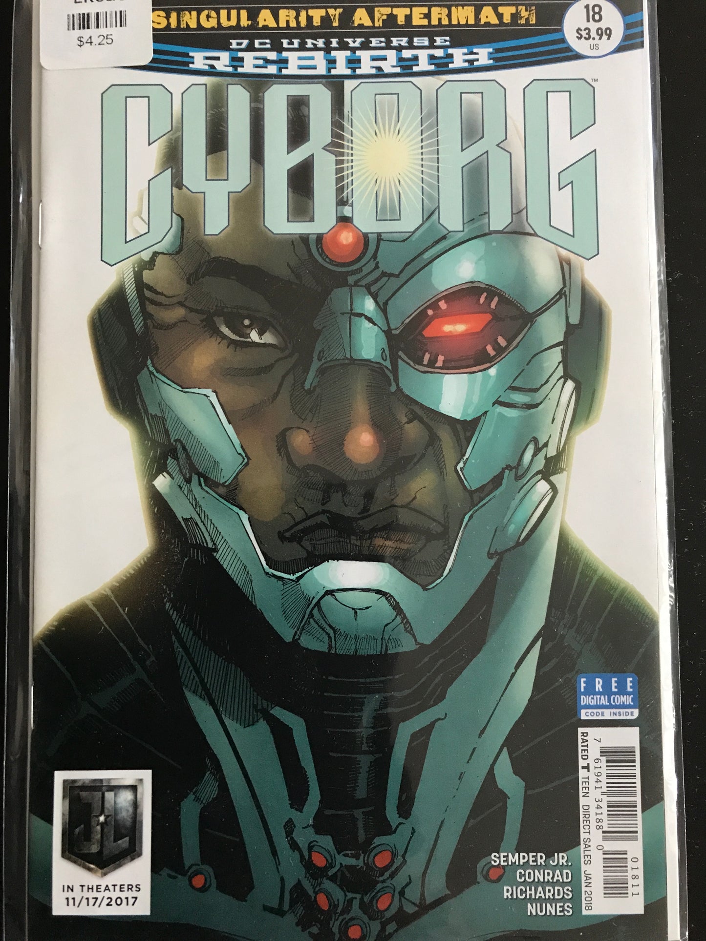 Cyborg (2016) #18A