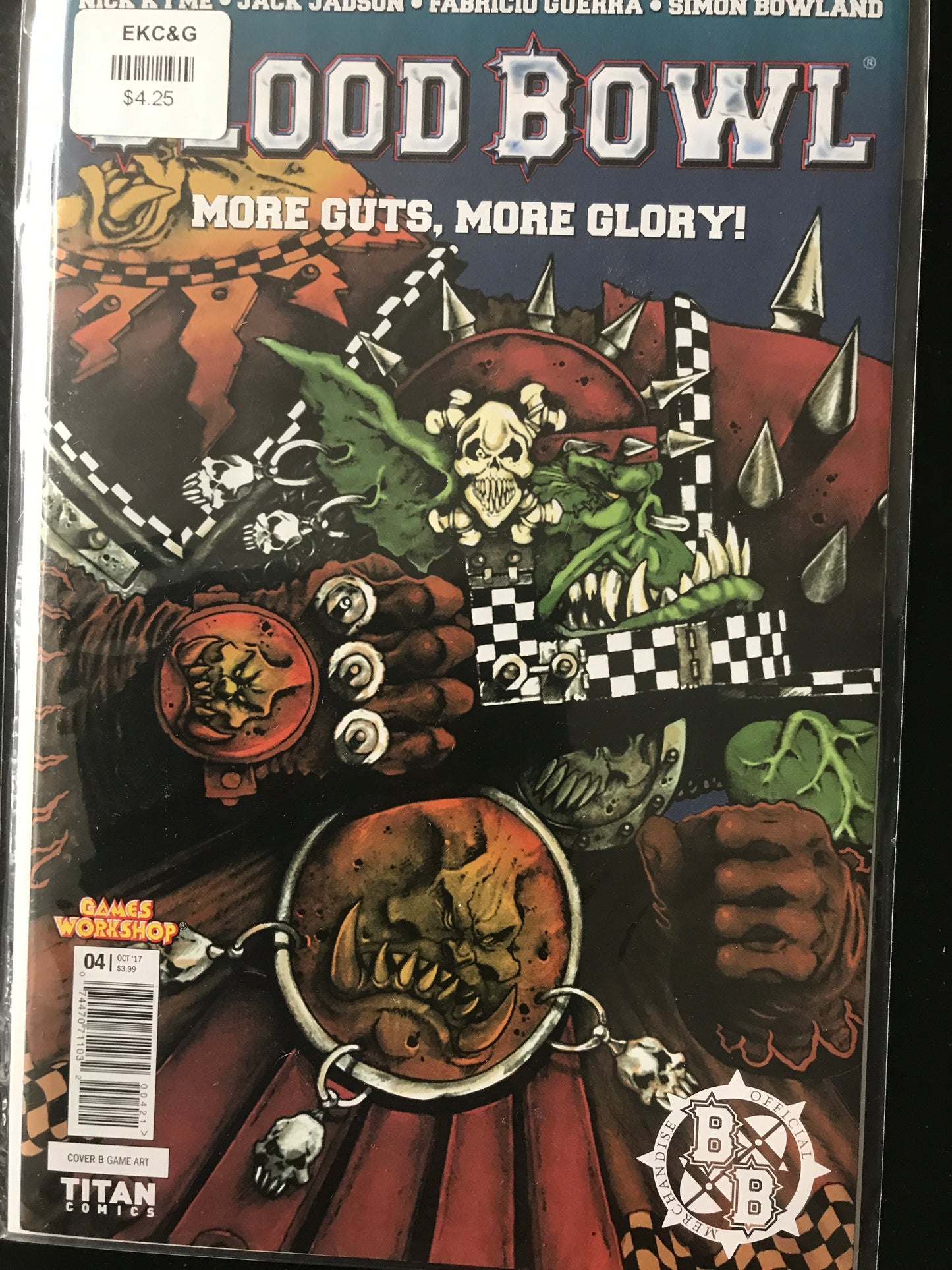 Blood Bowl More Guts More Glory (2017 Titan) #4B