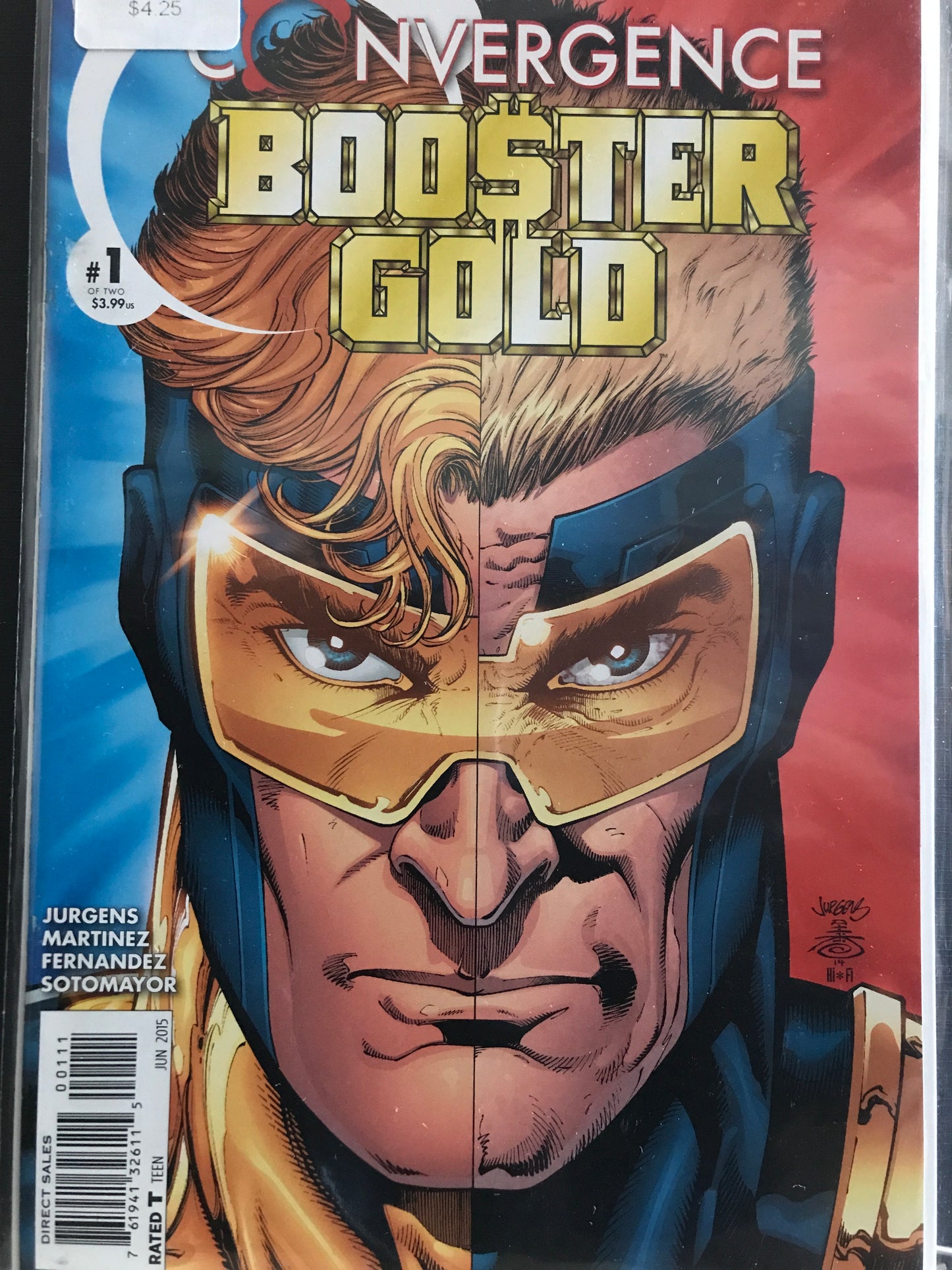 Convergence Booster Gold (2015 DC) #1A