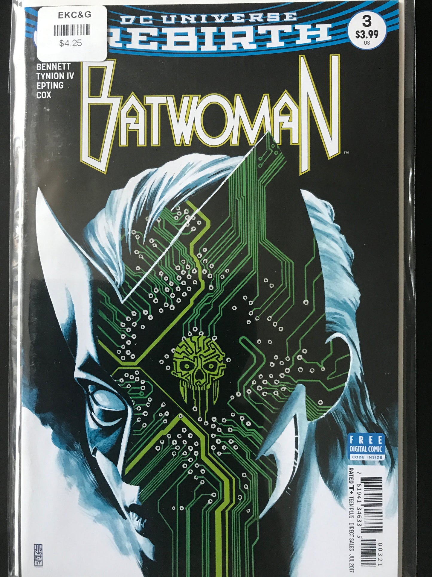 Batwoman (2017) #3B (Rebirth)