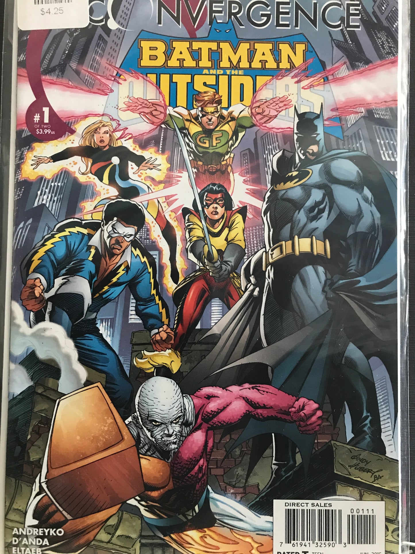 Convergence Batman and The Outsiders (2015 DC) #1A