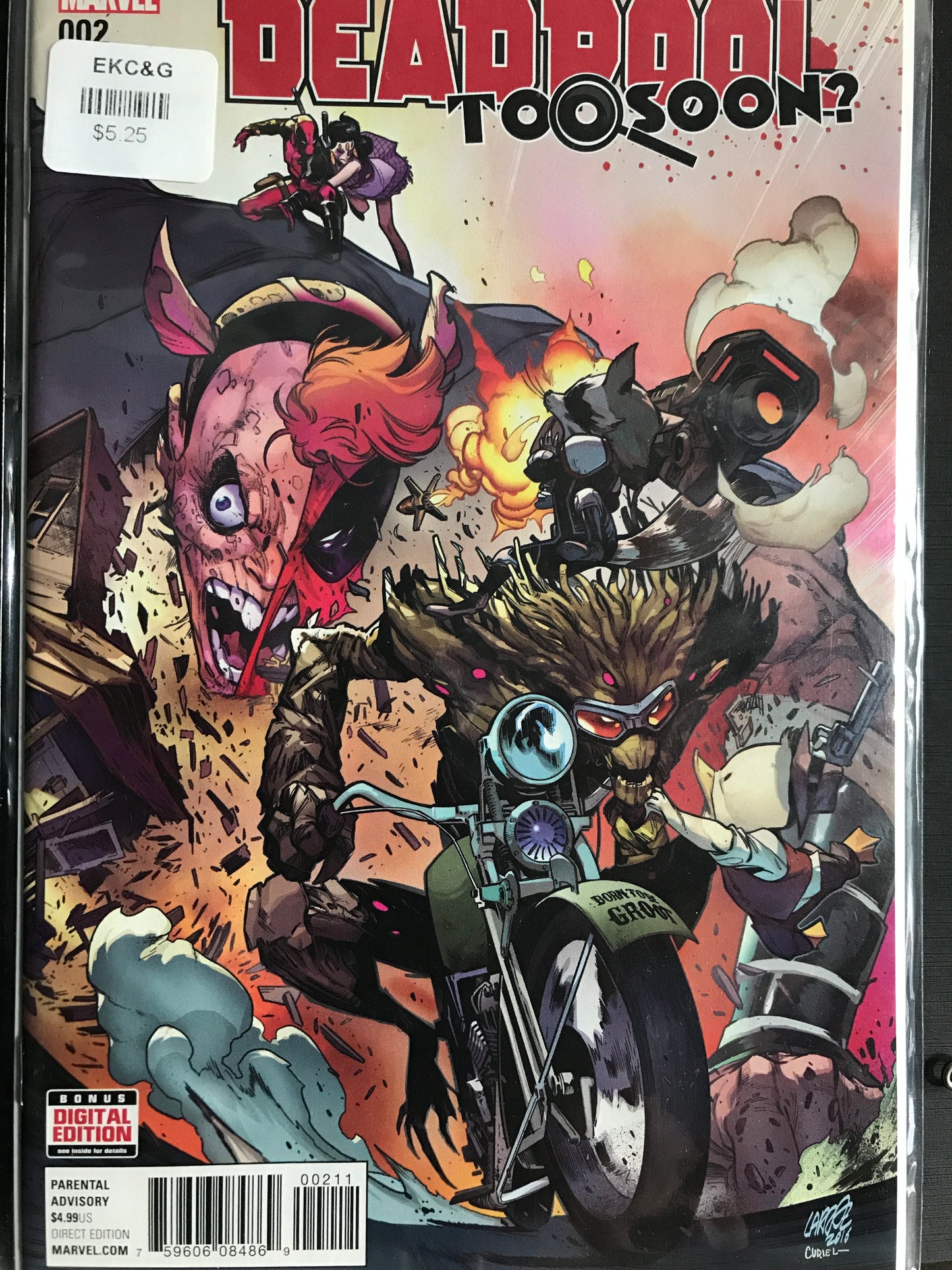 Deadpool Too Soon (2016) #2A