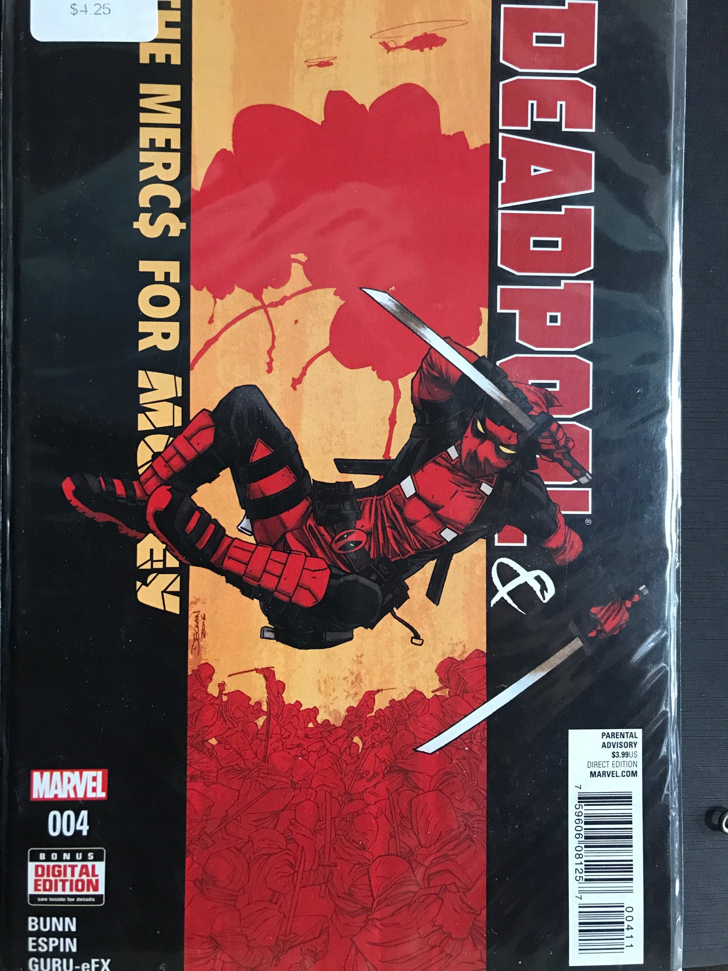 Deadpool and The Mercs for Money (2016 Marvel 1st Series) #4A