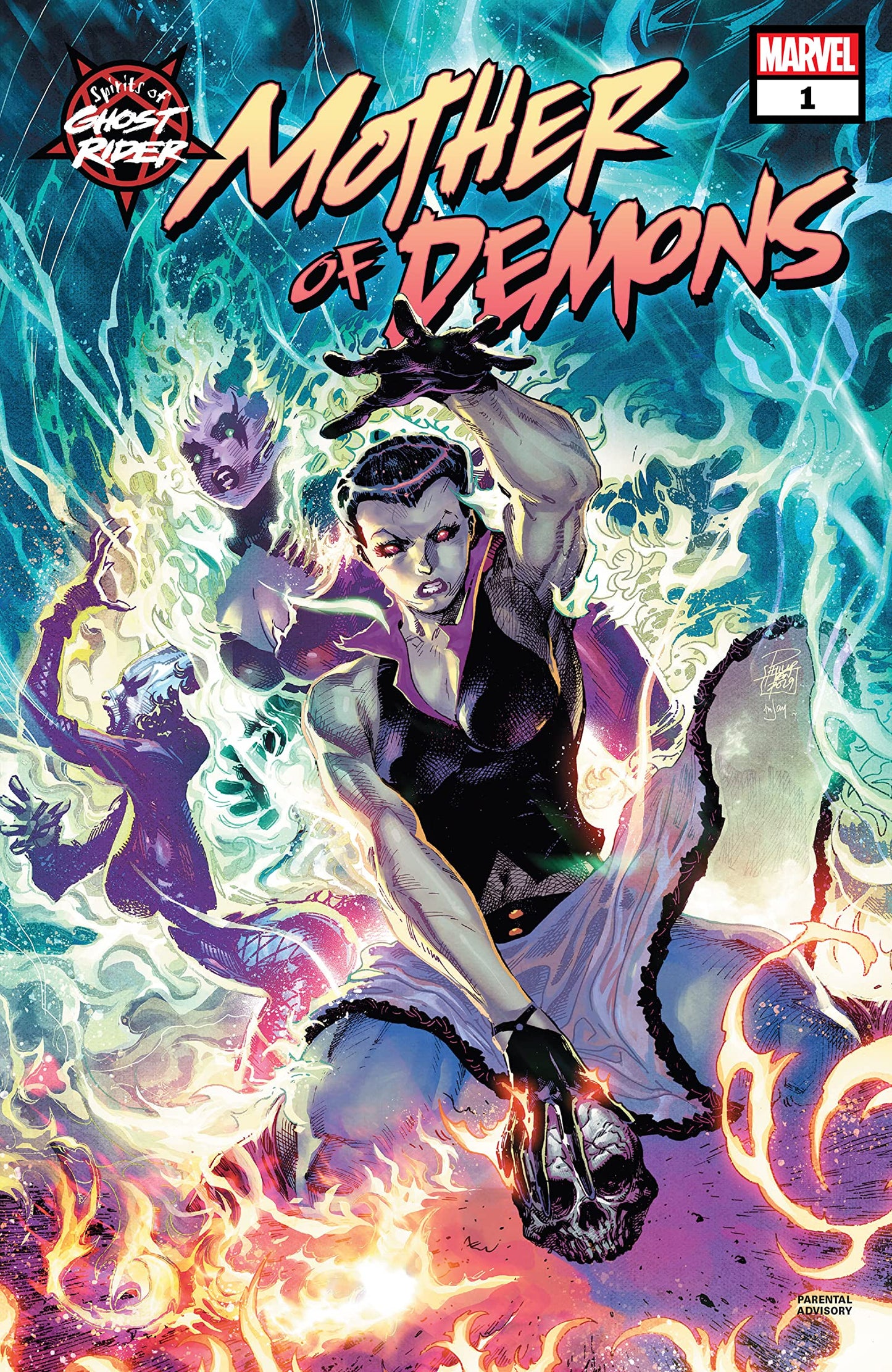 Spirits of Ghost Rider Mother of Demons (2020 Marvel) #1A
