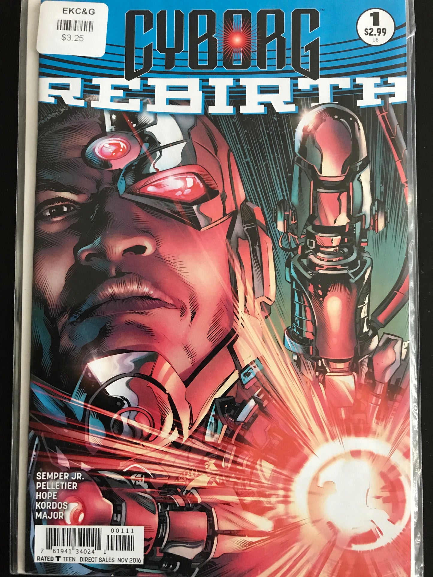 Cyborg Rebirth (2016) #1A