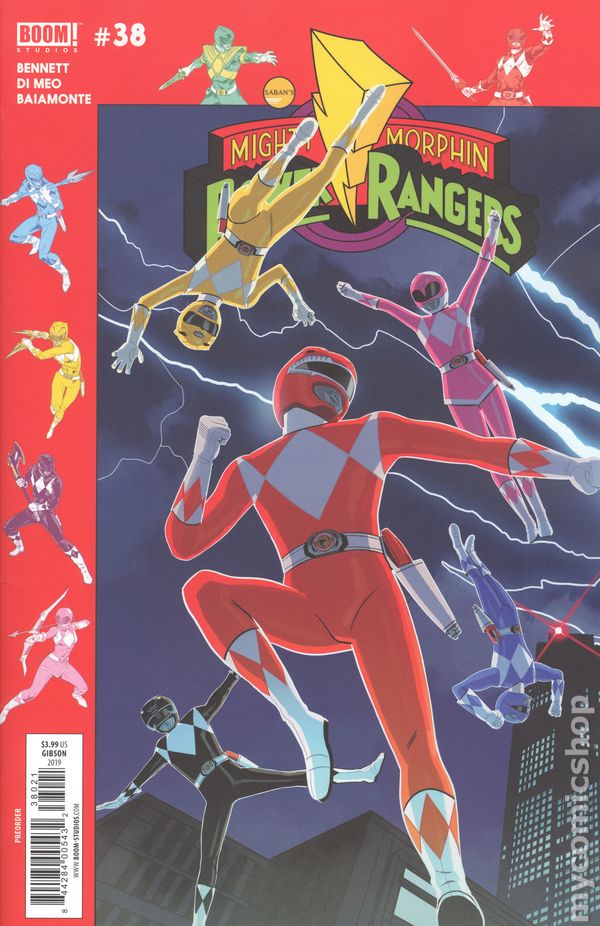 Mighty Morphin Power Rangers (2016 Boom) #38B