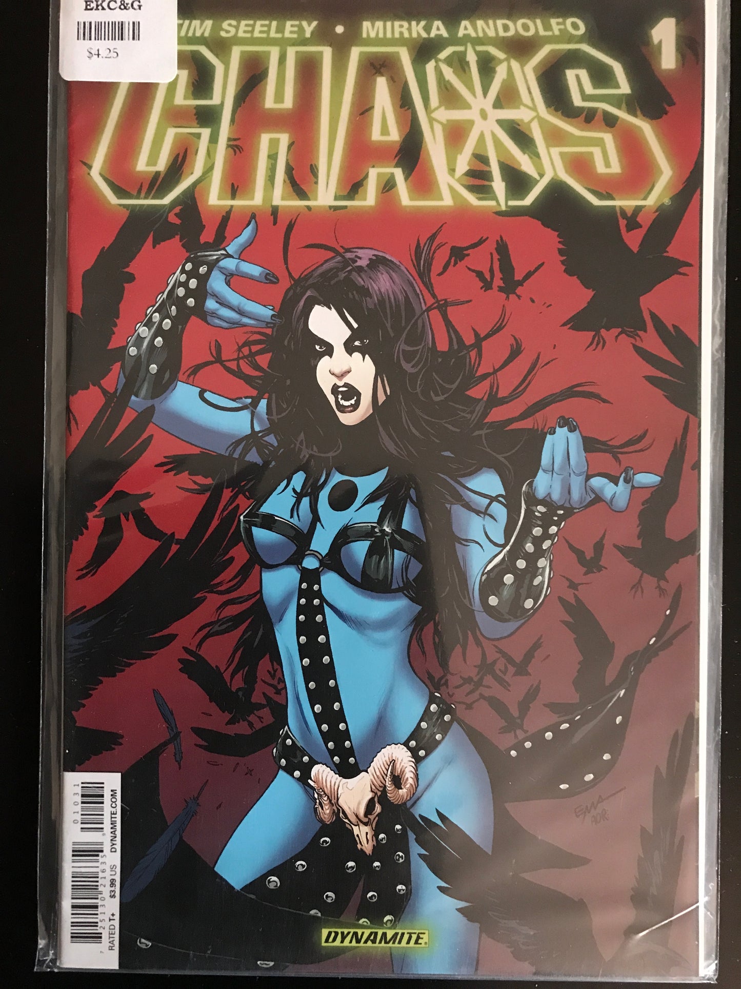 Chaos (2014 Dynamite) #1B
