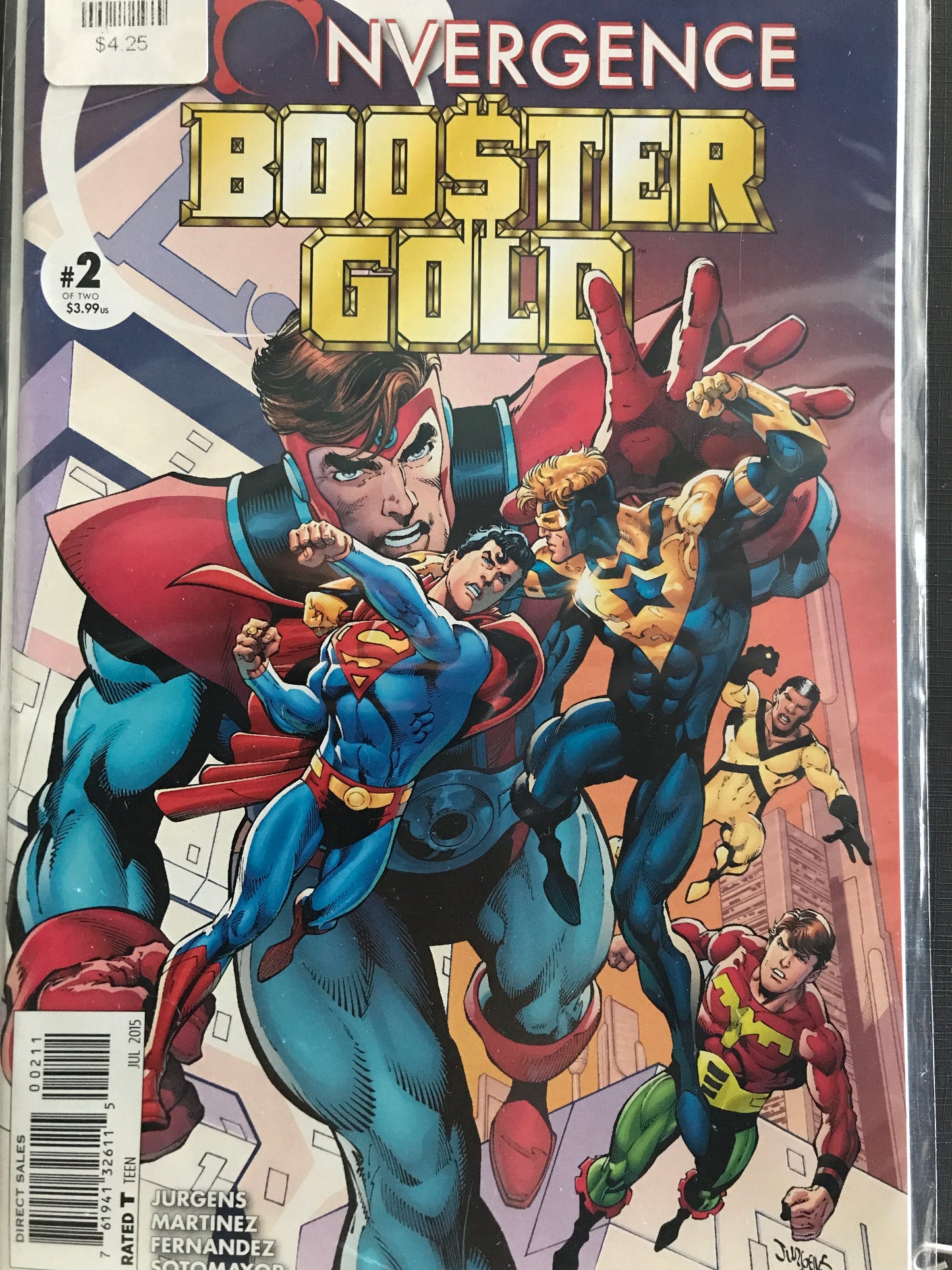 Convergence Booster Gold (2015 DC) #2A