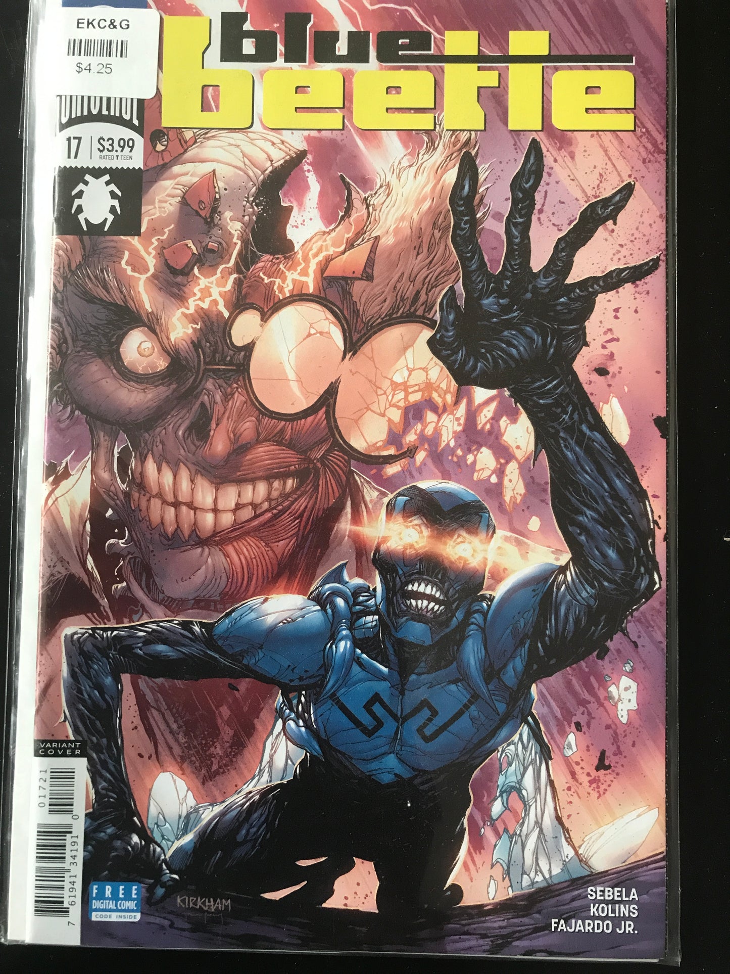 Blue Beetle (2016) #17B