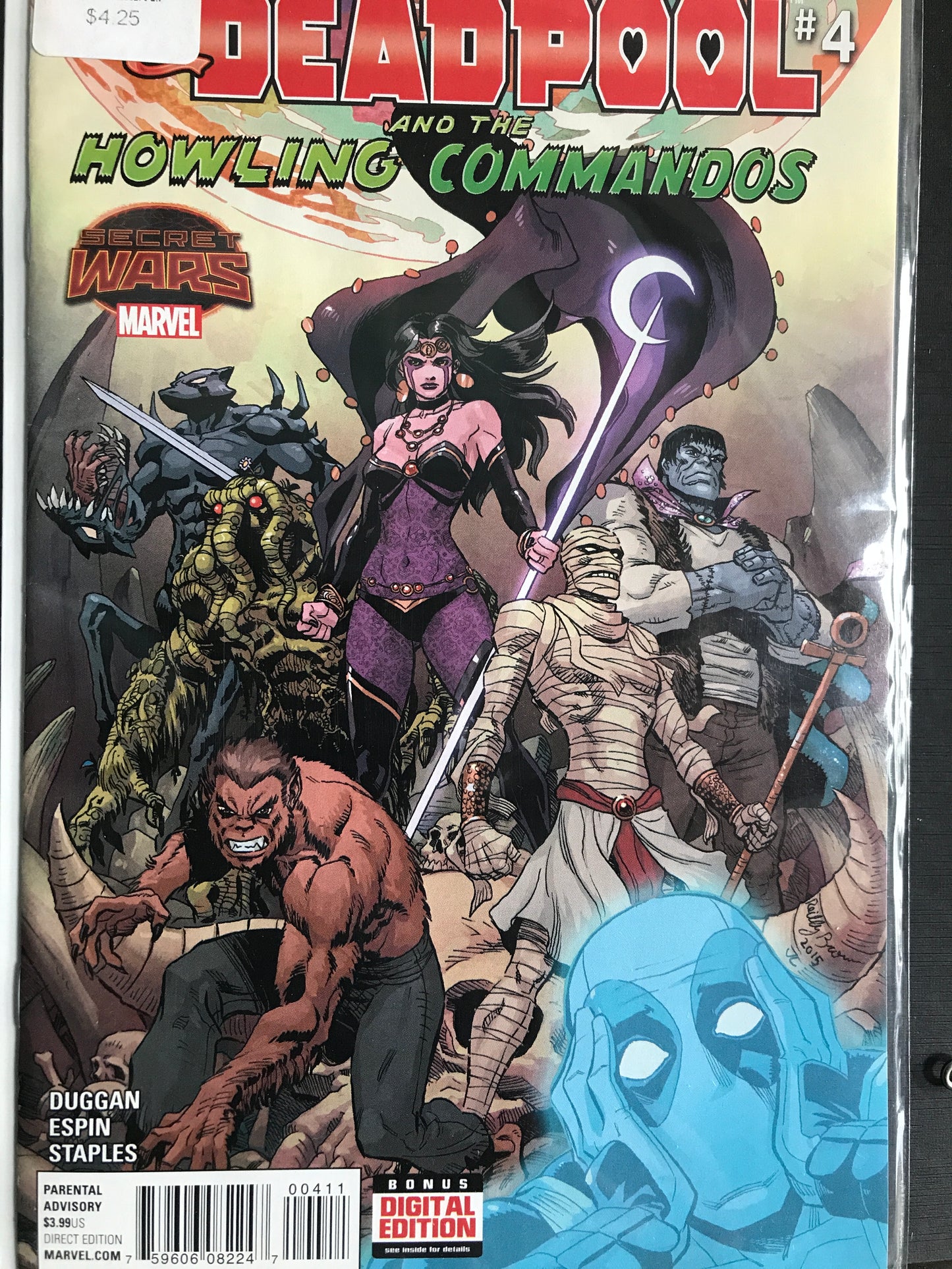 Mrs. Deadpool and the Howling Commandos (2015) #4A