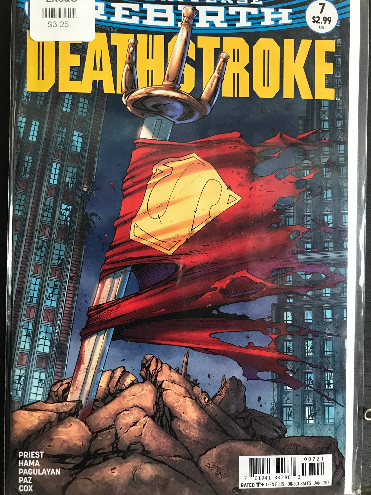 Deathstroke (2016 3rd Series) #7B