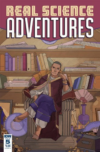 Real Science Adventures The Nicodemus Job (2018 IDW) #5A