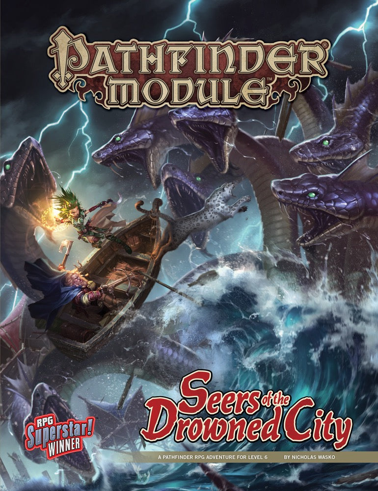 Pathfinder Module: Seers of the Drowned City by Nicholas Wasko