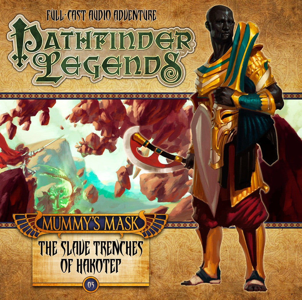 Paizo Pathfinder Legends Mummy's Mask Audio Drama Discs 1-6