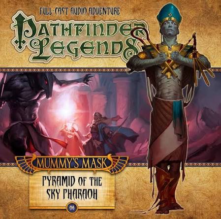 Paizo Pathfinder Legends Mummy's Mask Audio Drama Discs 1-6